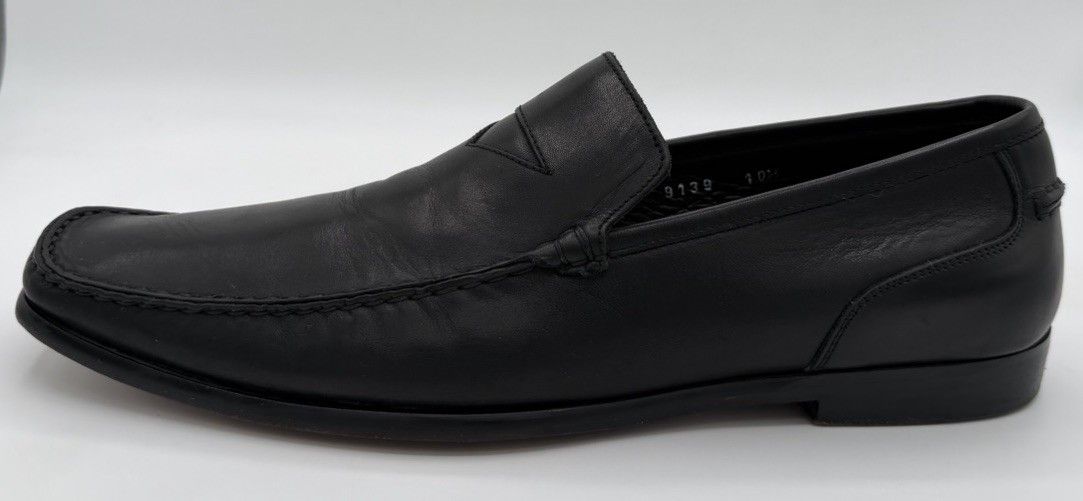 To Boot New York Adam Derrick Loafers Black Leather Sz 10.5 display picture 1