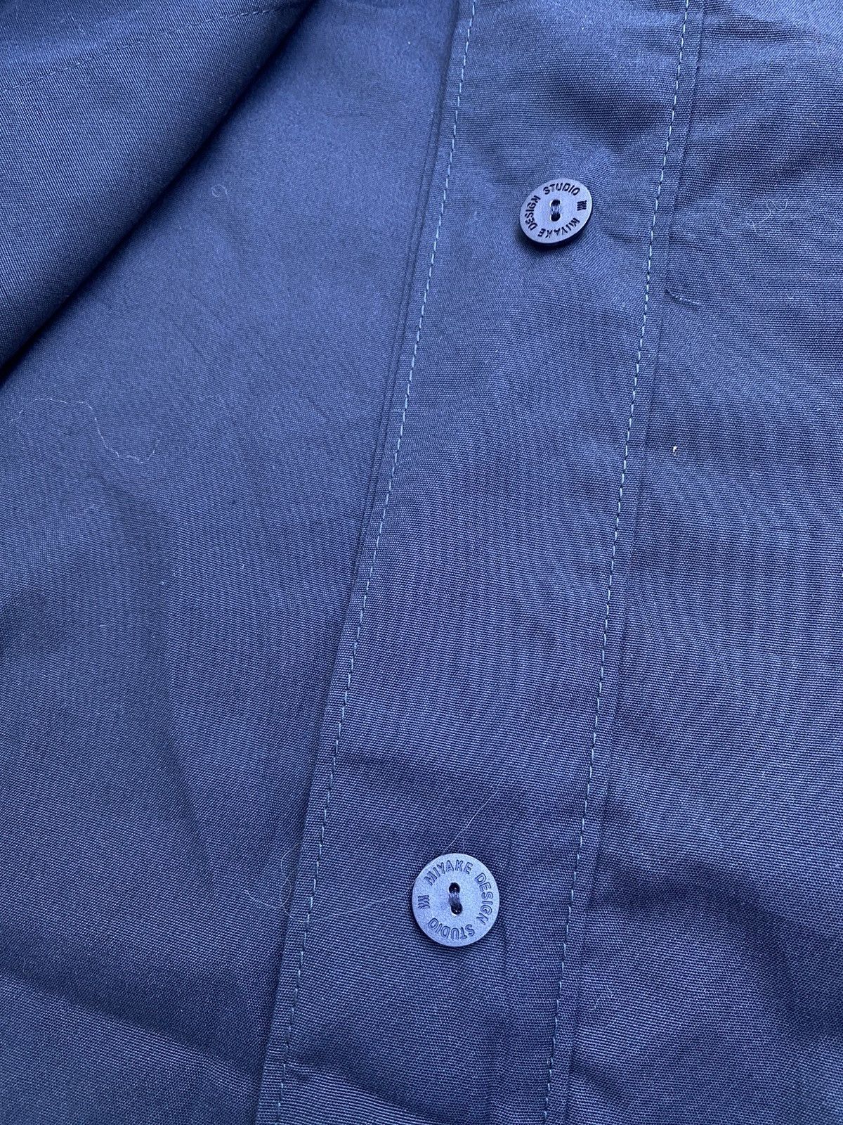Final Home × Issey Miyake × Vintage ISSEY MIYAKE MEN SQUIRREL WIND POLY COAT LONG JACKET Size US M / EU 48-50 / 2 - 7 Thumbnail