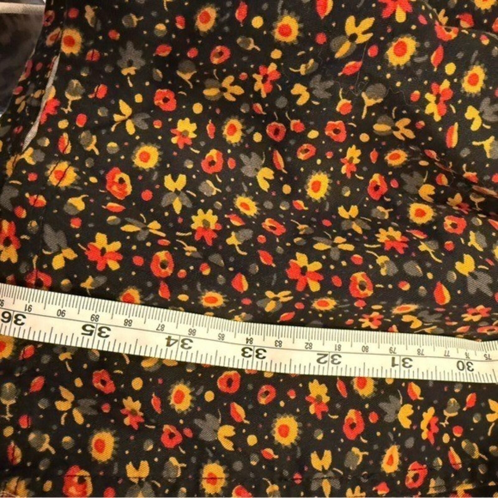 Anthropologie Anthropologie Maeve Marlie Floral Button Front Dress Med Size XS / US 0-2 / IT 36-38 - 7 Thumbnail