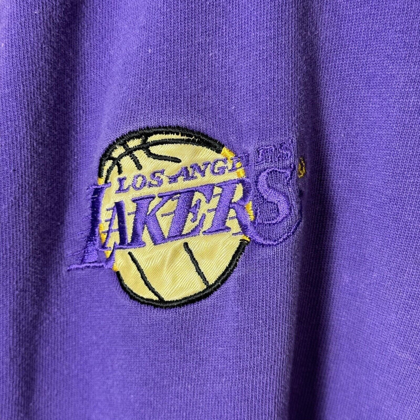 NBA Vintage Pro Player Los Angeles Lakers Shirt Mens XL 1/2 Zip Size US XL / EU 56 / 4 - 6 Thumbnail