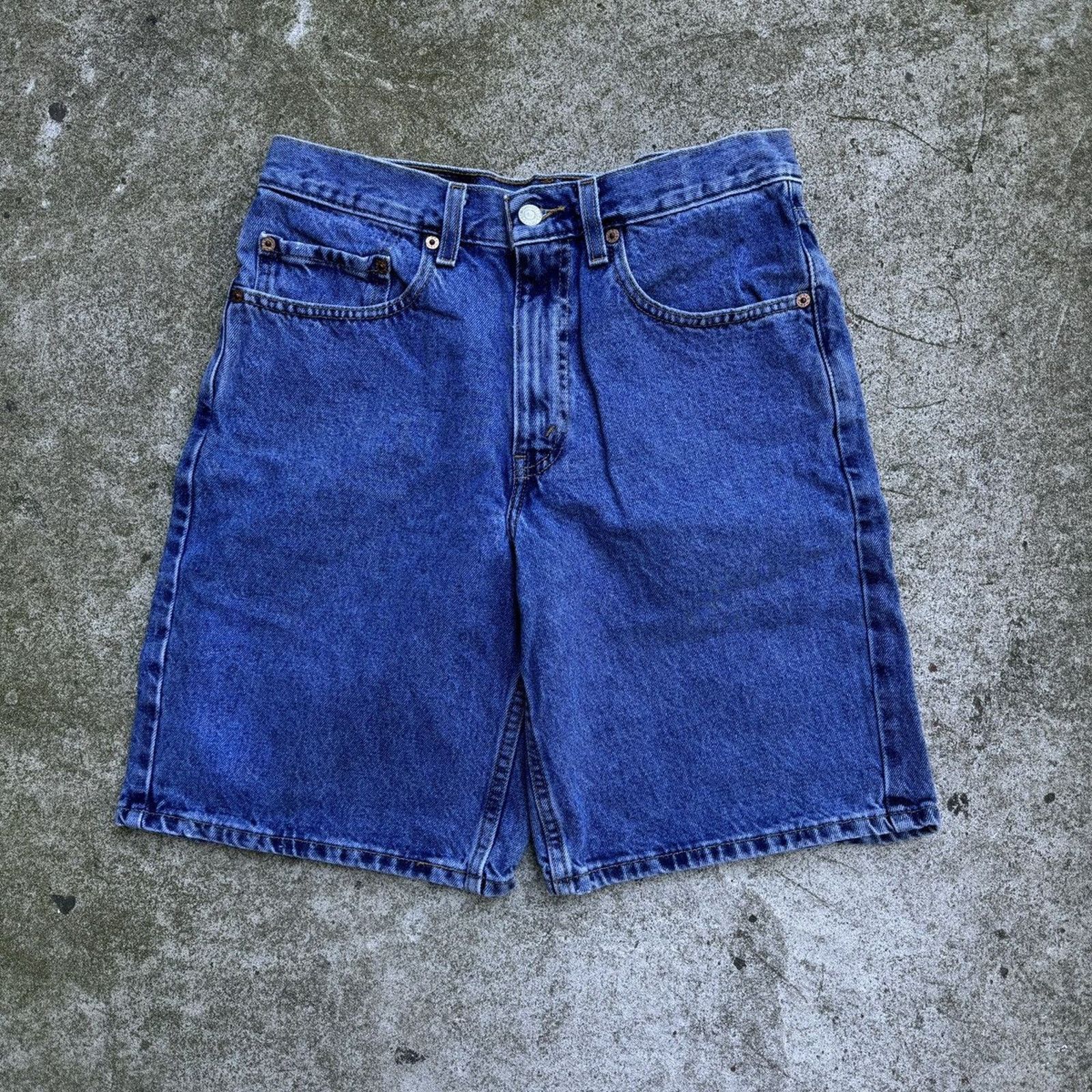 Levi's Vintage Levi's 560 Baggy Relaxed Fit Denim Jean Shorts Size US 31 - 2 Thumbnail
