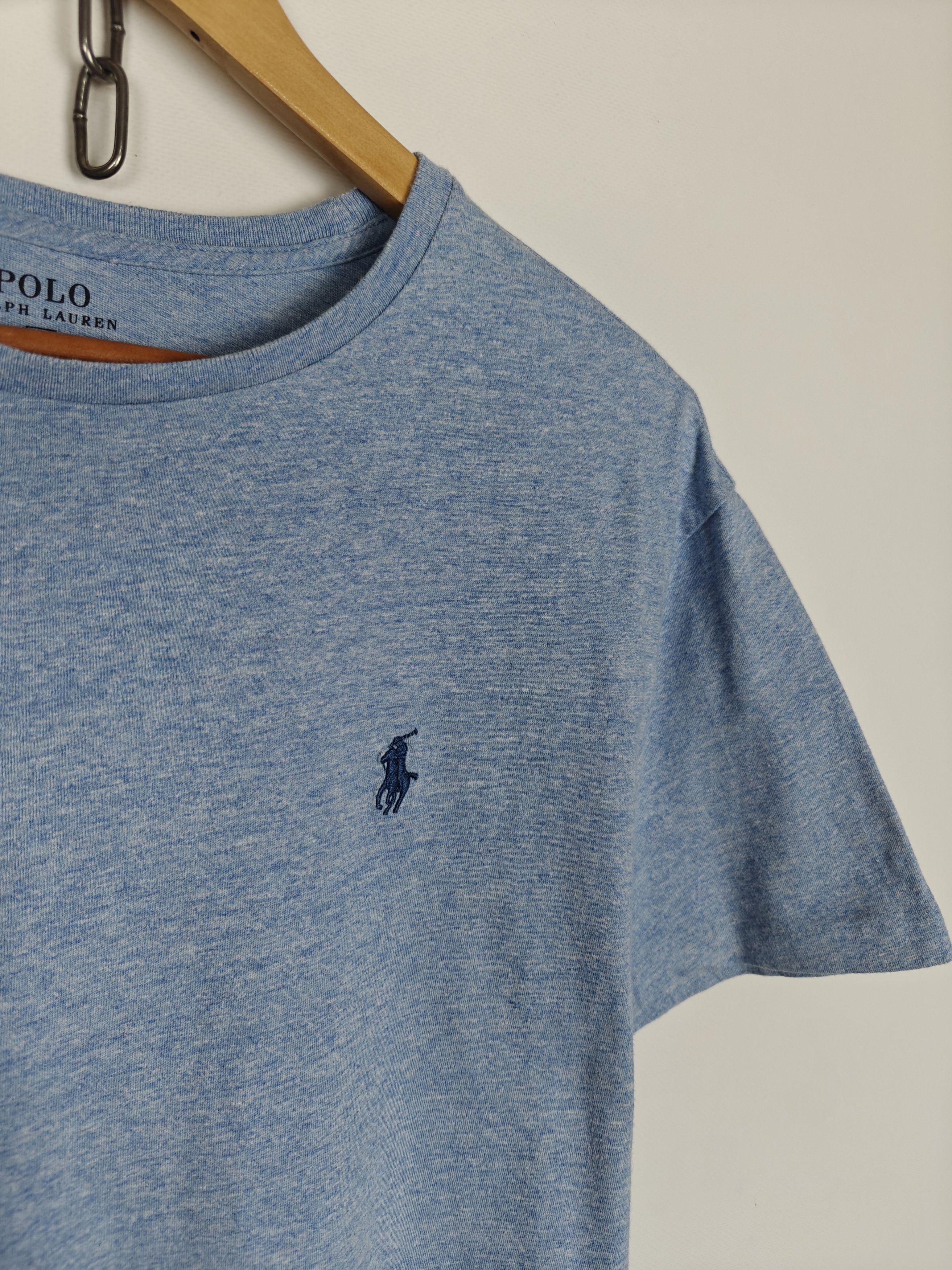 Polo Ralph Lauren Polo Ralph Lauren Basic T-Shirt Blue Tee Small Logo M Size US M / EU 48-50 / 2 - 4 Thumbnail