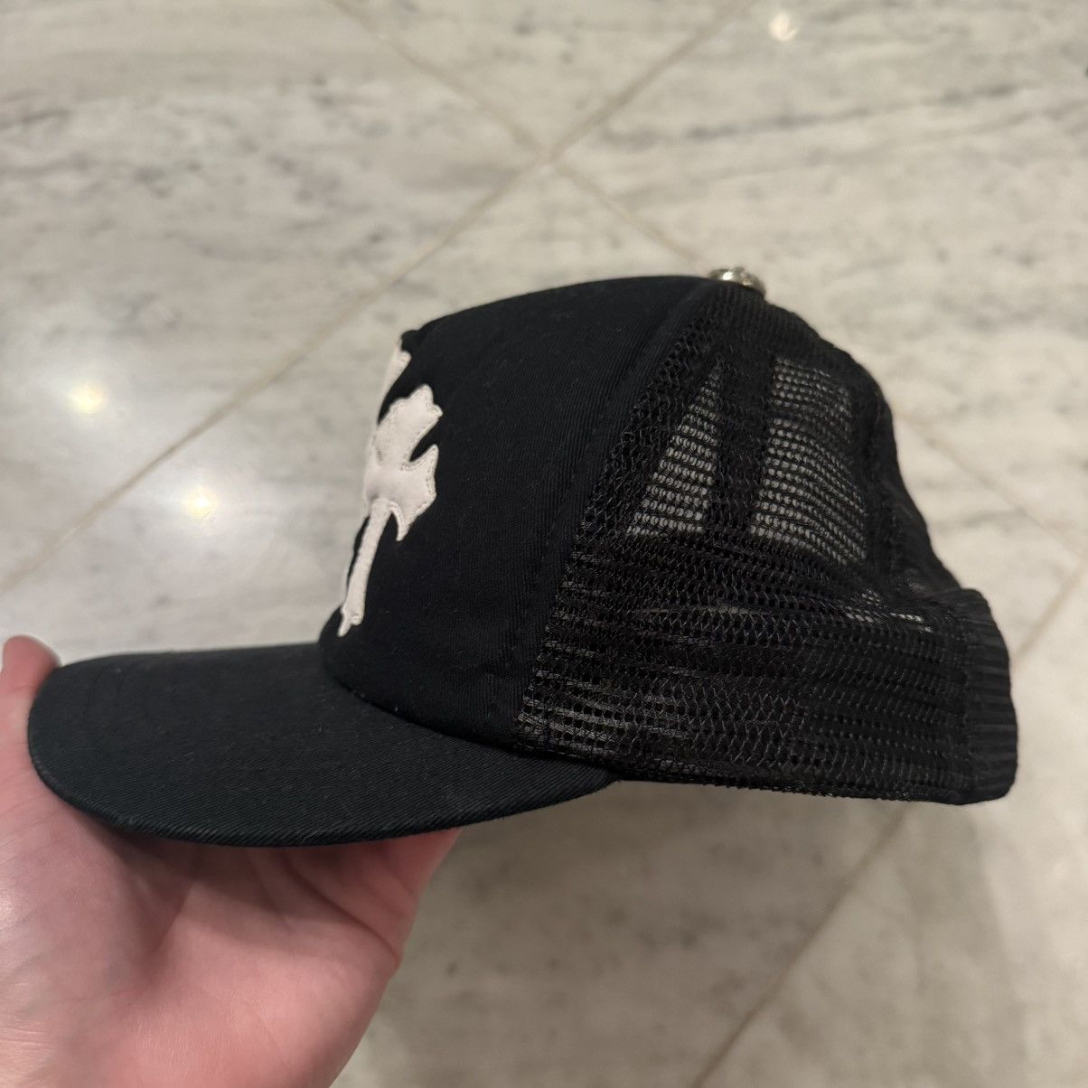 Chrome Hearts Chrome Hearts Triple Cross Cemetary Hat Black Size ONE SIZE - 2 Thumbnail