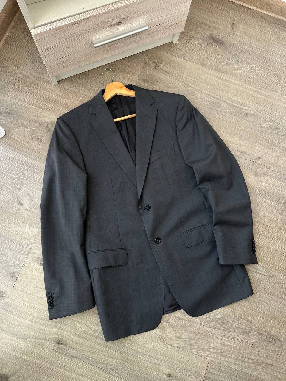 Vintage × Z Zegna Vintage Z Zegna Gray 2 Bottons Blazer Jacket Size 48R - 4 Thumbnail