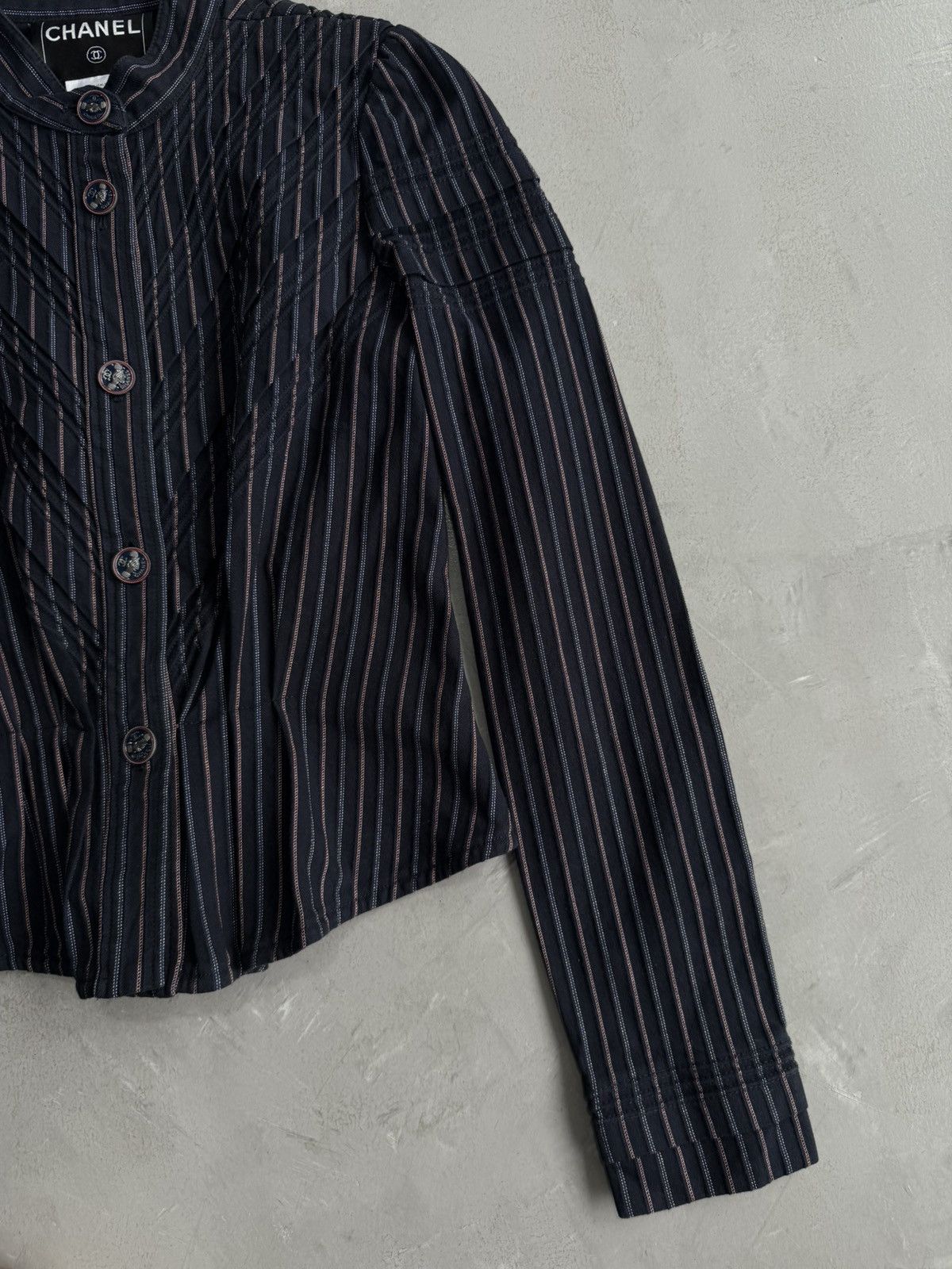 Chanel Chanel - 2008 Stripes Evening Jacket Size XS / US 0-2 / IT 36-38 - 2 Thumbnail