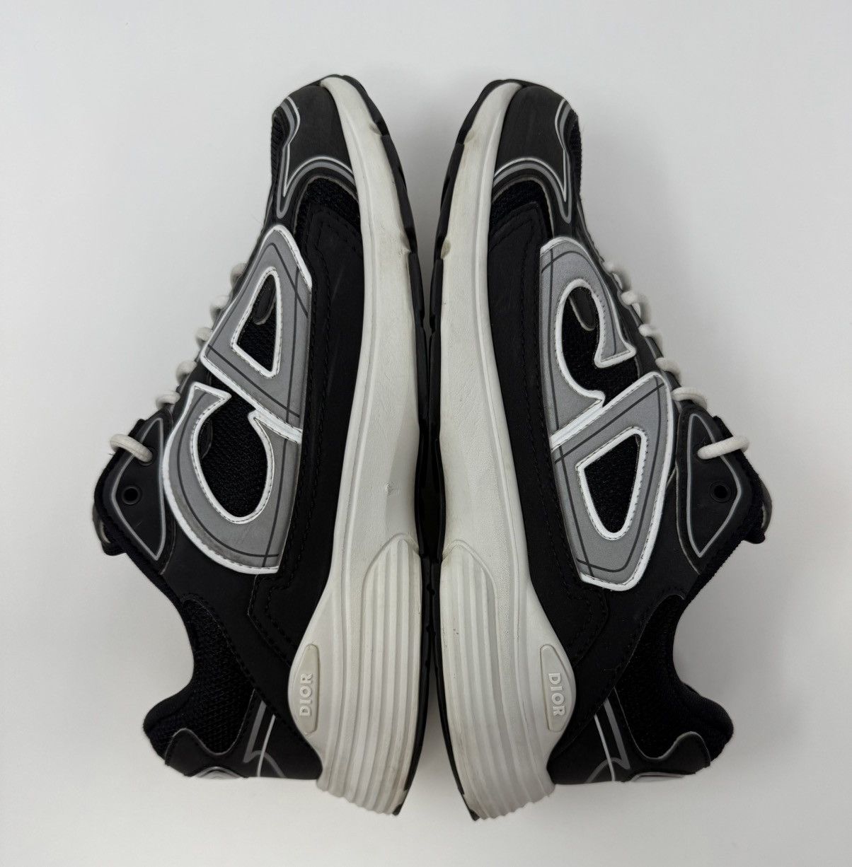 Dior Dior B30 Sneaker Black White Size US 8 / EU 41 - 3 Thumbnail