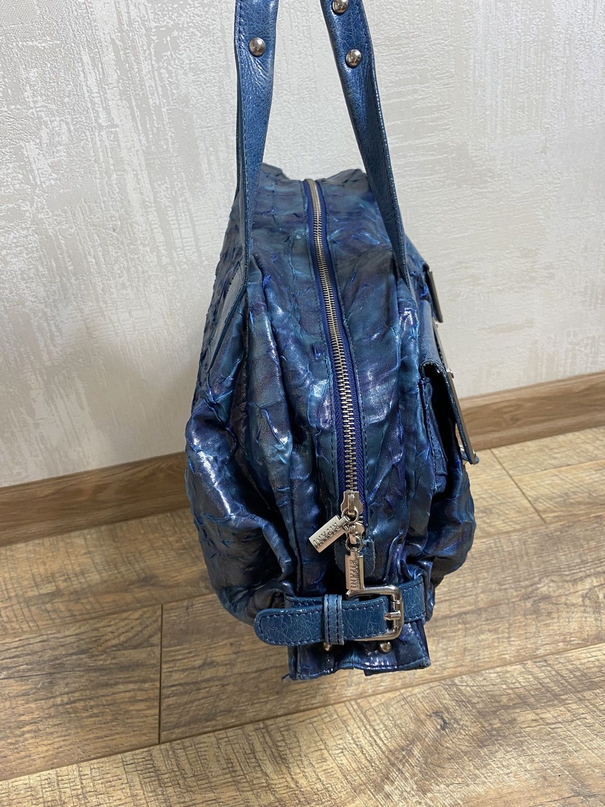 Other Ripani Made in Italy Bag. Blue Leather Size ONE SIZE - 2 Thumbnail