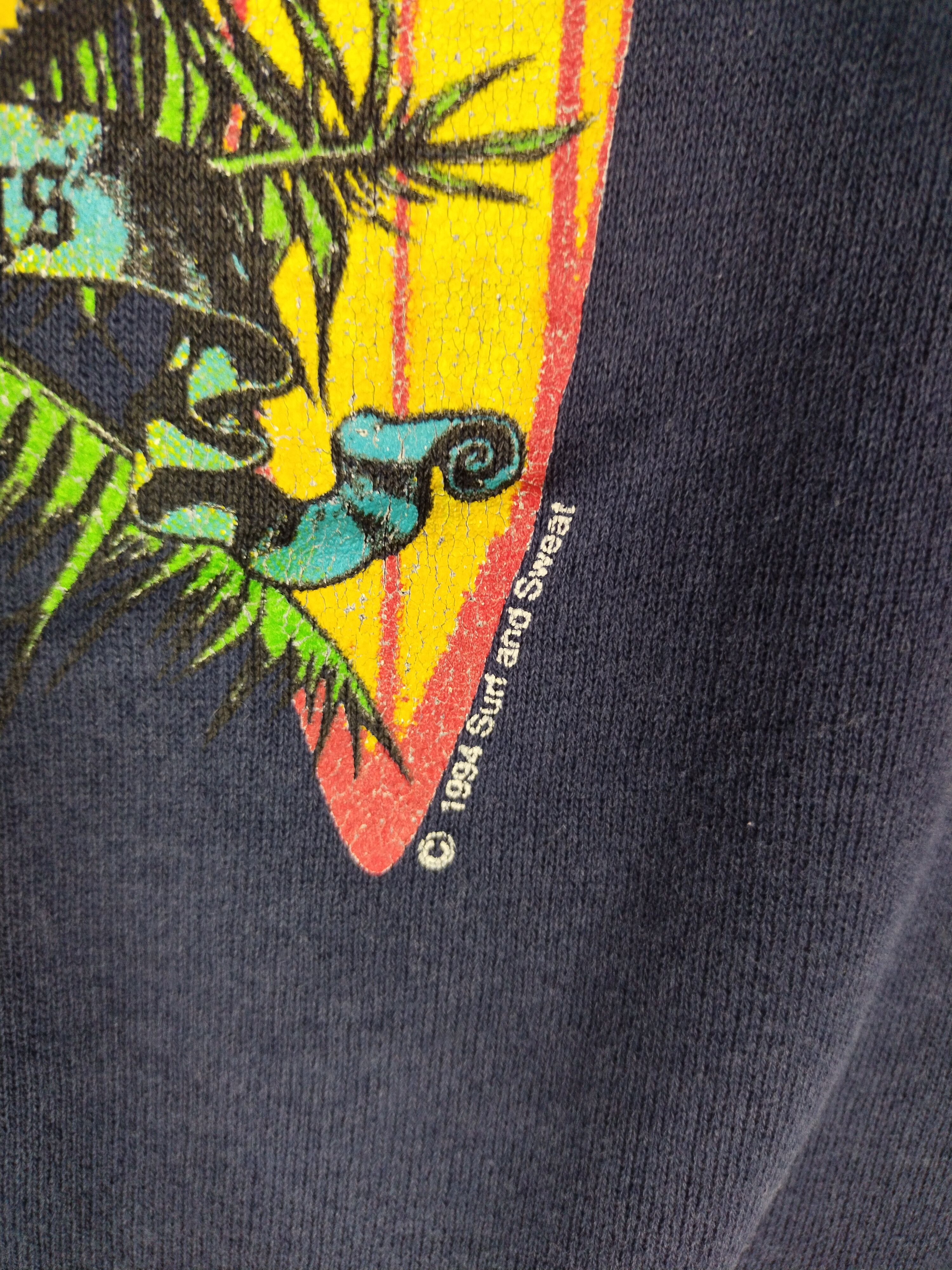 Sun Surf × Vintage 1994 Vtg 90's Surf and Sweat The Sport of Rings Sweatshirt Size US M / EU 48-50 / 2 - 3 Thumbnail