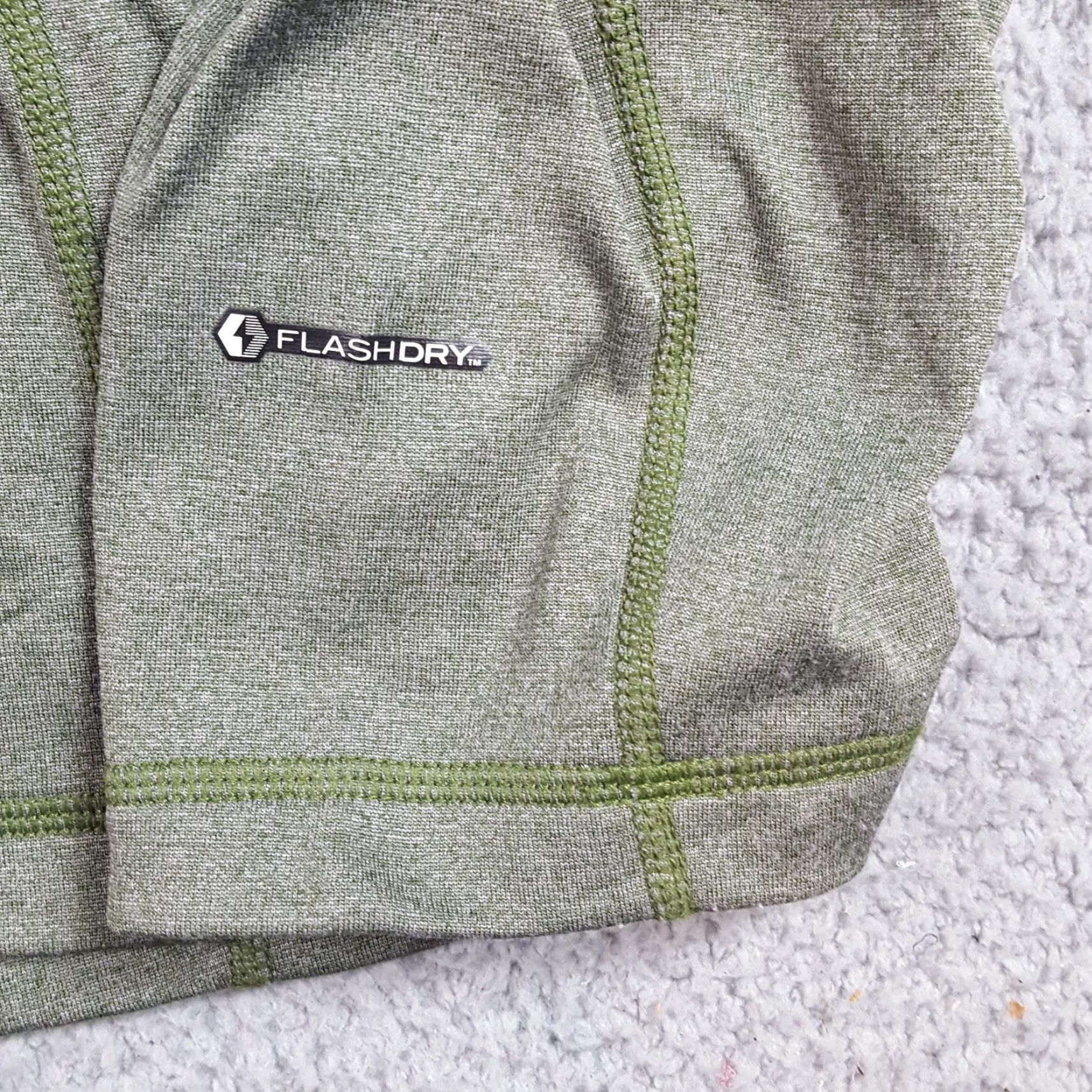 The North Face VINTAGE The North Face 2XL Green Thermal Micro Fleece Lined Quarter-Zip Hiking Shirt Men NS Size US XXL / EU 58 / 5 - 5 Thumbnail