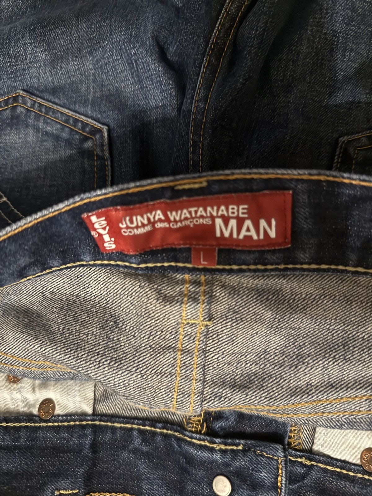 Junya Watanabe × Levi's Junya Watanabe Flower Levis Size US 33 - 7 Thumbnail