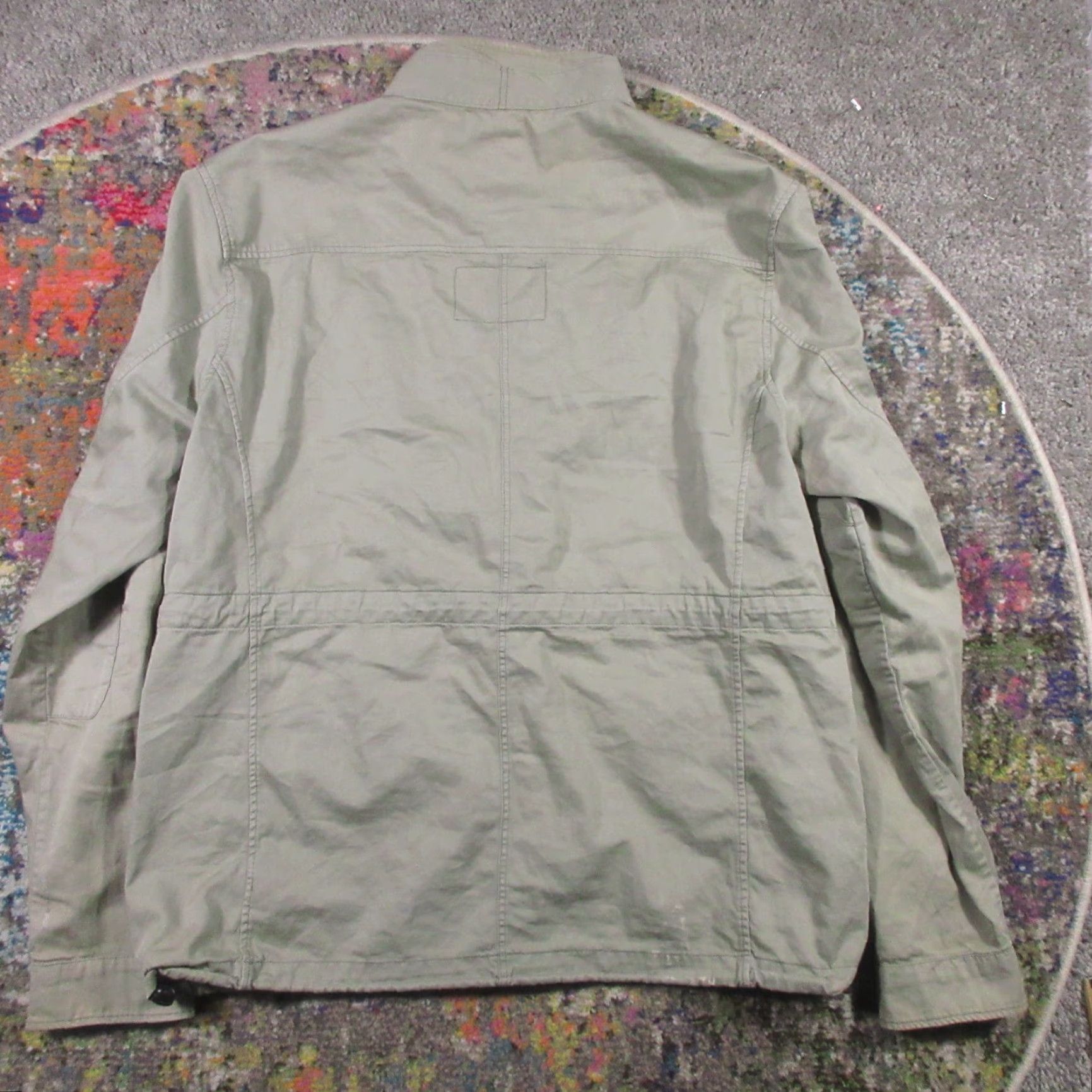 G-Star G-Star Cargo Jacket Womens 2XL Kaki Tan Military Epaulets Canvas Cotton Lightweight All Seasons Short Jacket Womens Size XXL / US 16-18 / IT 52-54 - 2 Thumbnail