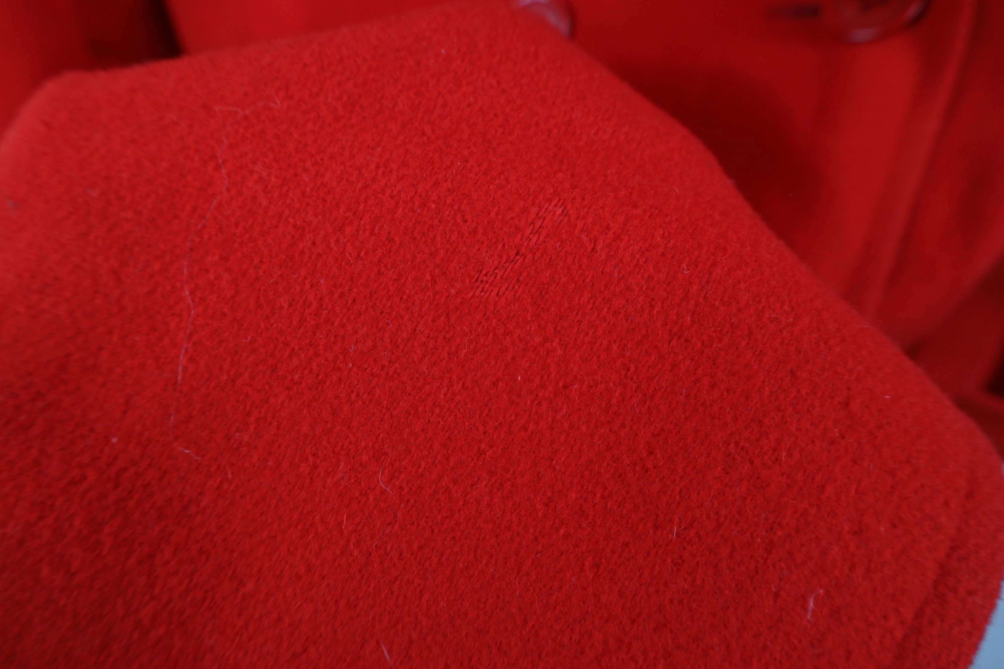 Vintage Vintage 60s 70s Streetwear Breasted Peacoat Jacket Red USA Size L / US 10 / IT 46 - 8 Thumbnail