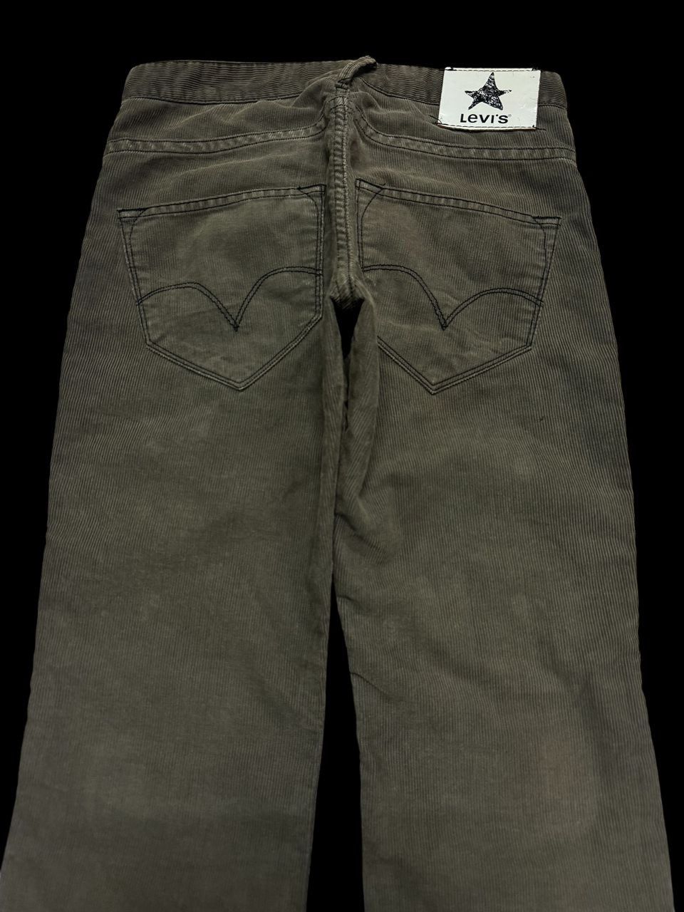Levi's 💥Flare💥Vintage 90s Levi’s Black Star Bootcut Corduroy Size US 28 / EU 44 - 13 Thumbnail