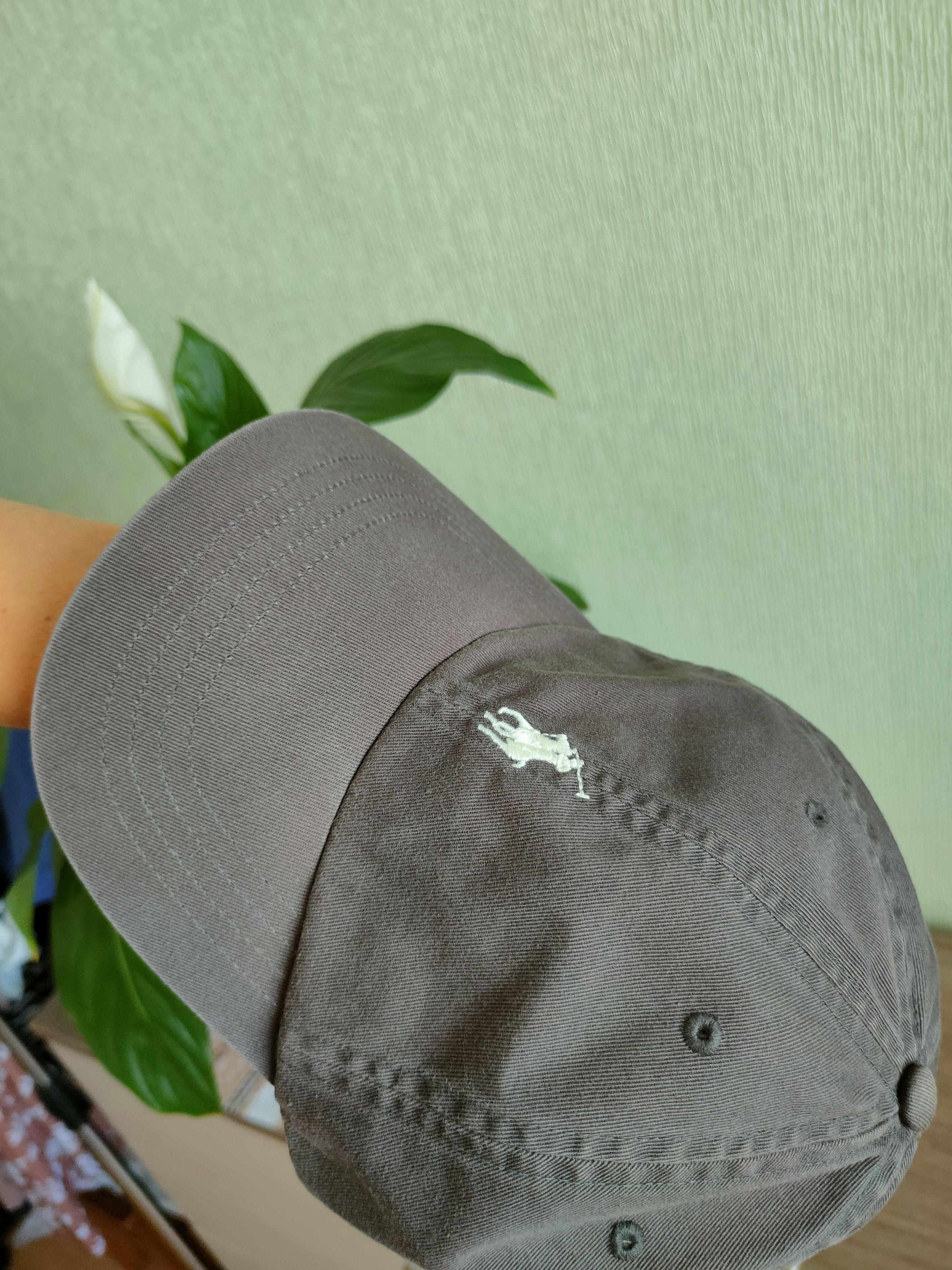 Polo Ralph Lauren Polo Ralph Lauren Gray Cap RL Polo Cap Size ONE SIZE - 12 Thumbnail