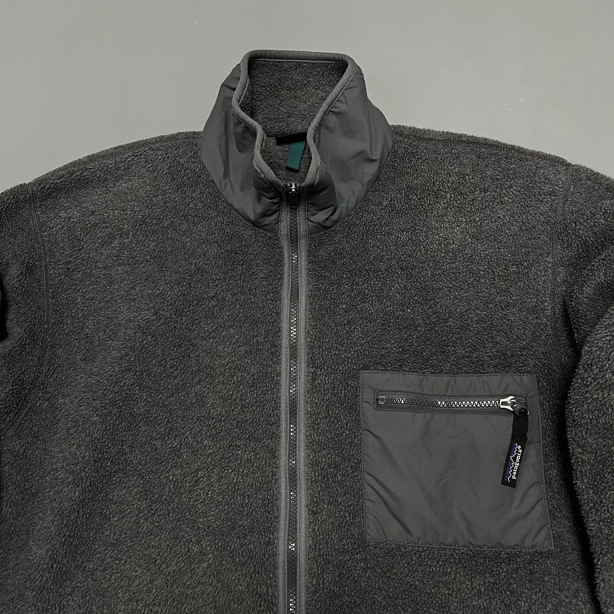 Patagonia × Vintage Vintage Patagonia Fleece Jacket sweater pocket y2k Size US L / EU 52-54 / 3 - 5 Thumbnail