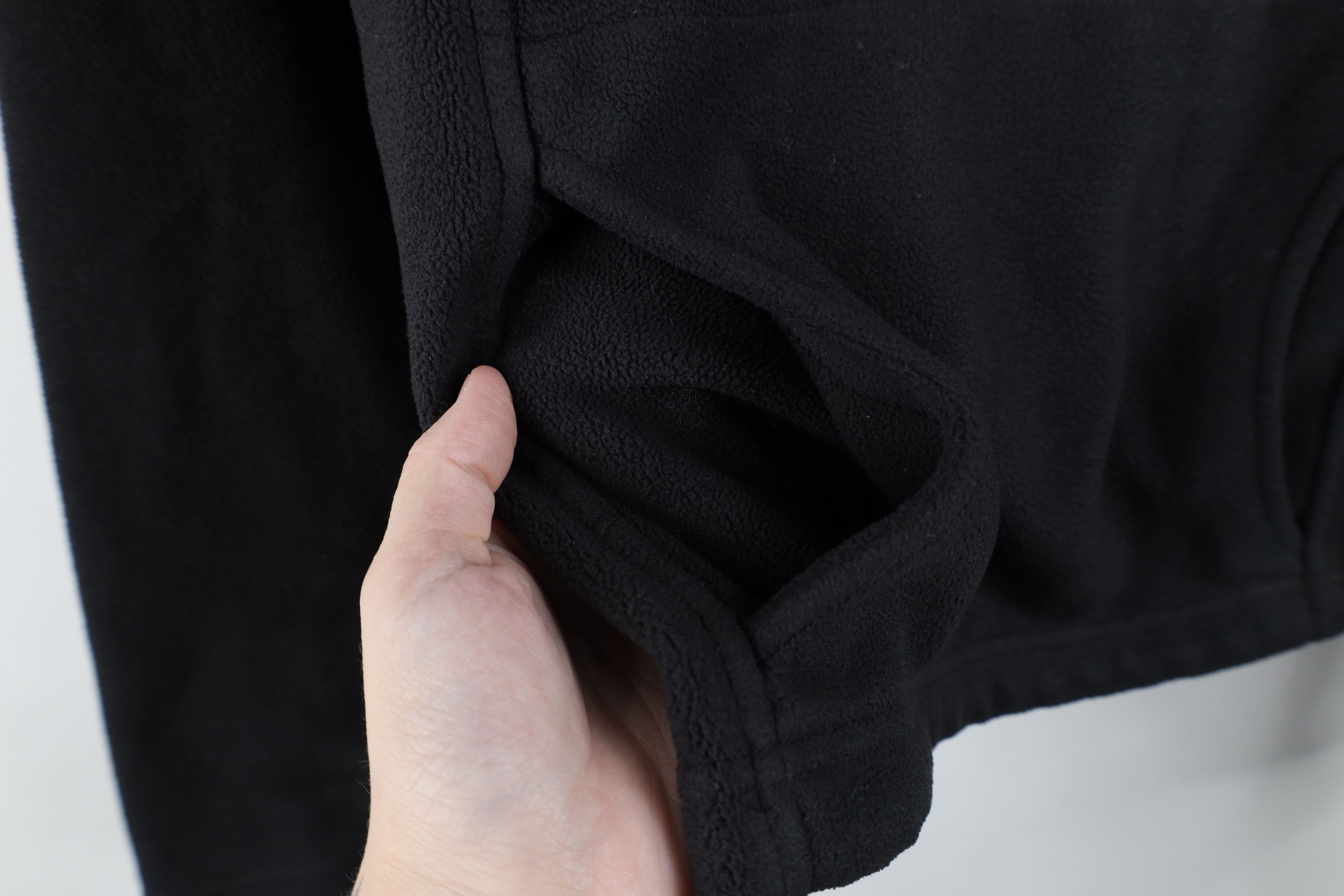 The North Face Vintage Y2K The North Face Half Zip Fleece Hoodie Black Size S / US 4 / IT 40 - 9 Thumbnail