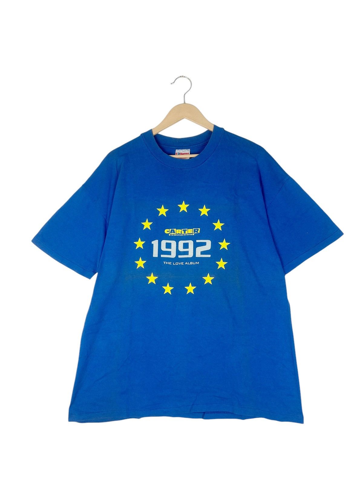 Band Tees × Vintage Vintage 90s Carter The Unstoppable Sex Machine / Love album Size US XL / EU 56 / 4 - 1 Thumbnail