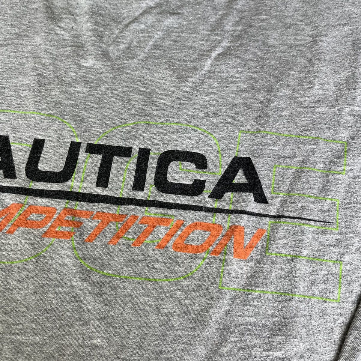 Nautica Vintage 1990s Nautica Competition Edge Longsleeve Tee Shirt Size US XXL / EU 58 / 5 - 4 Thumbnail