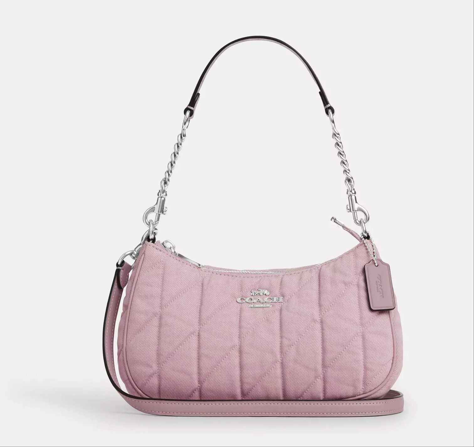 Coach Teri Shoulder Bag CBG86 Ballerina/Carnation Size ONE SIZE - 8 Thumbnail