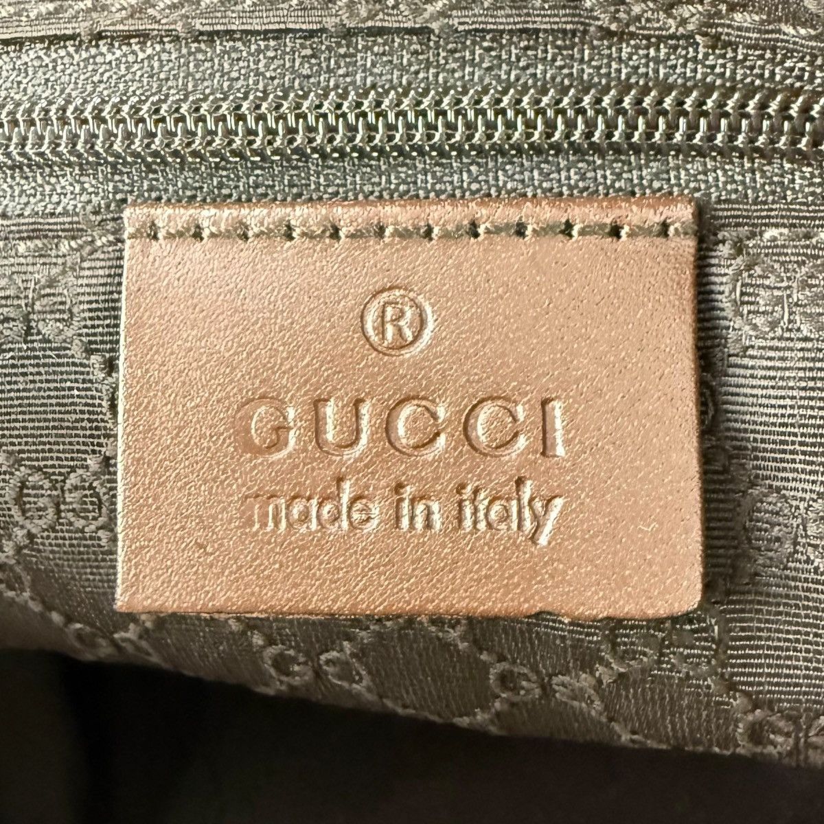 Gucci Gucci Nylon Striped Jackie Shoulder Bag Size ONE SIZE - 8 Thumbnail