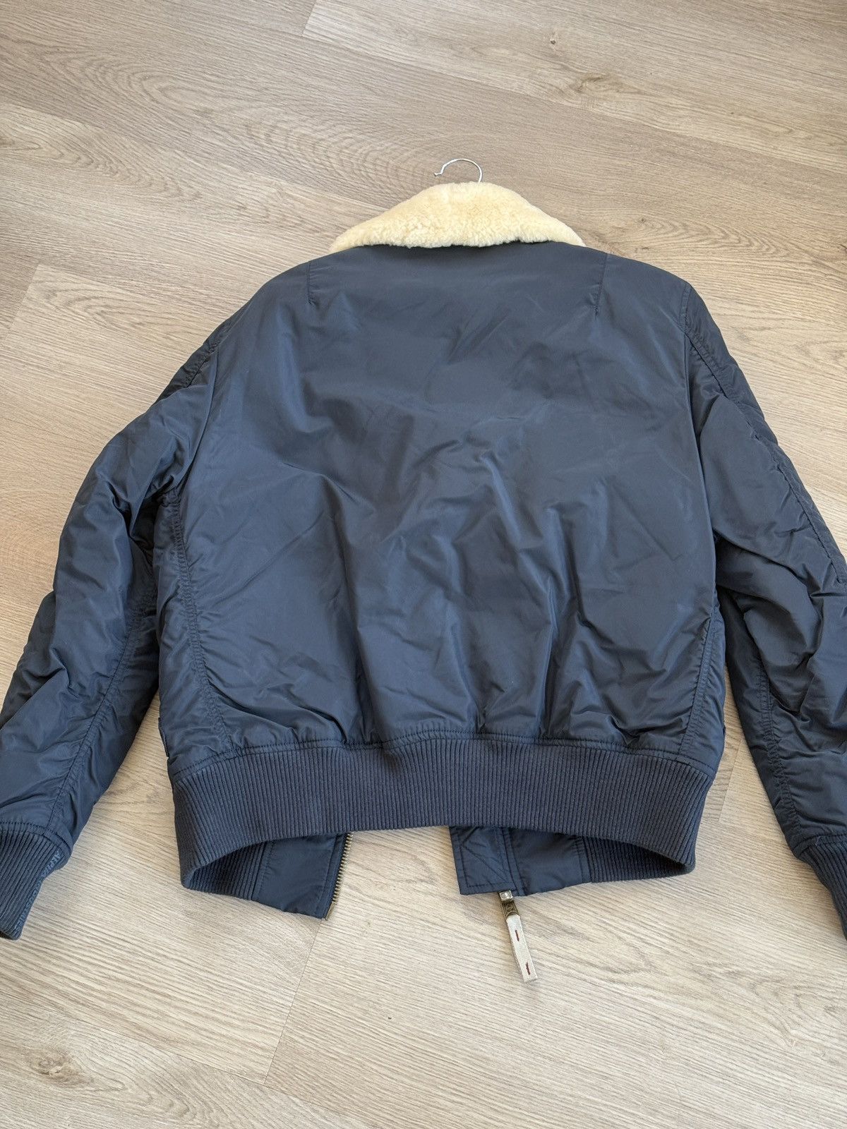 Alpha Industries Alpha Industries Sheep Fur Collar Bomber Jacket Size L Size US L / EU 52-54 / 3 - 2 Thumbnail