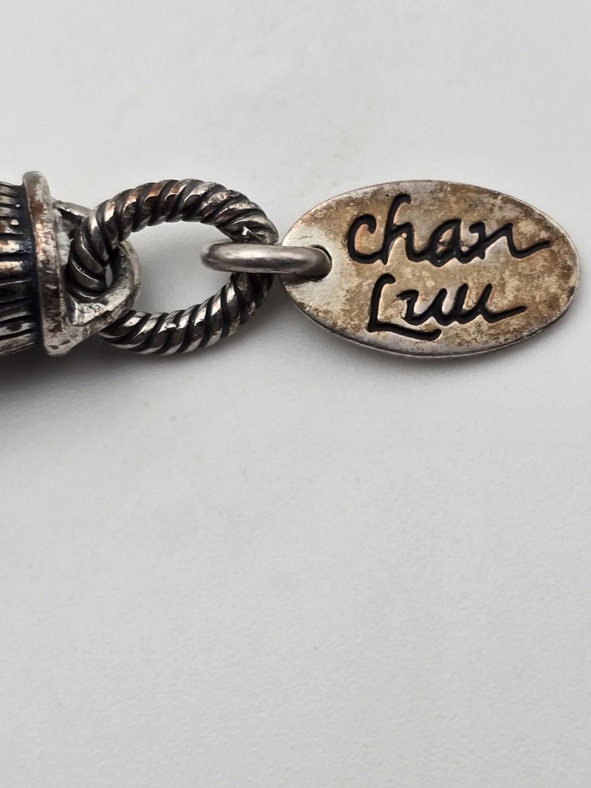 Chan Luu Chan Luu Sterling Silver, Turquoise Cluster Bracelet Leather Size ONE SIZE - 7 Thumbnail