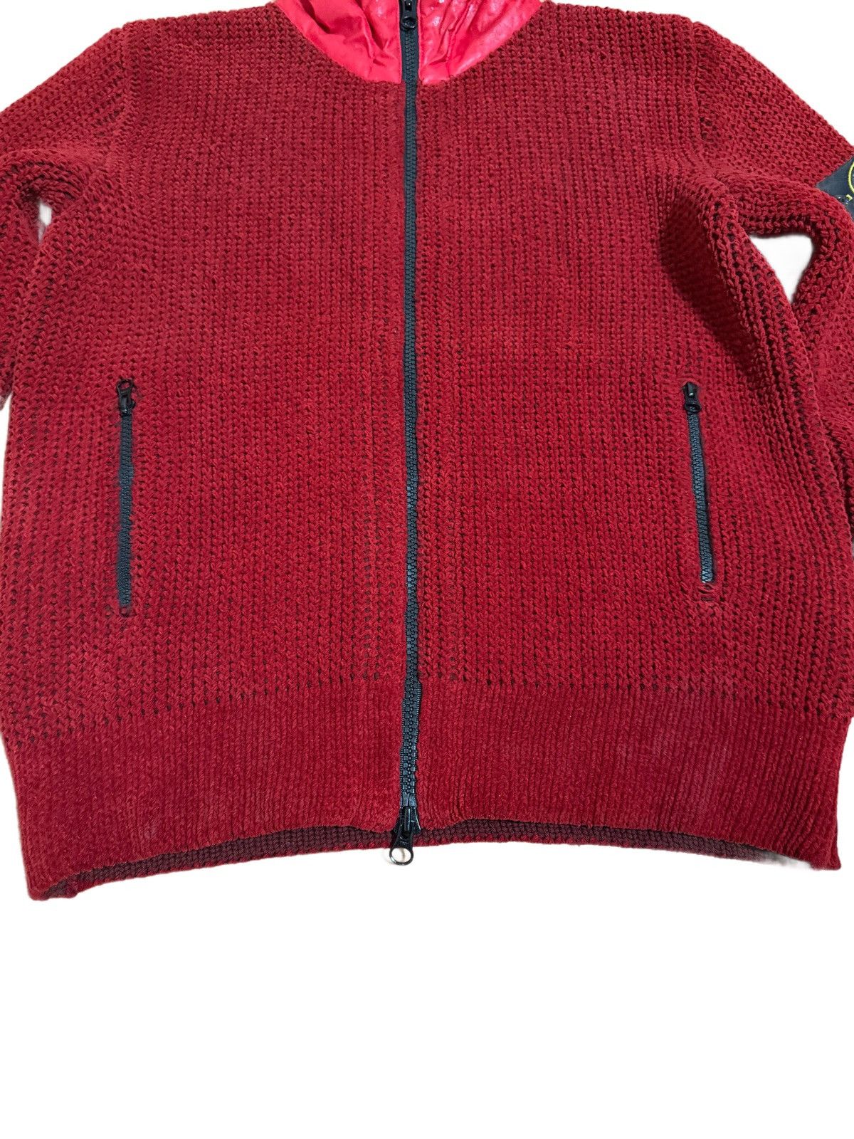 Stone Island 🔥Rare Stone Island Thick President Knit Zipped Hoodie/Jacket Size US XL / EU 56 / 4 - 6 Thumbnail