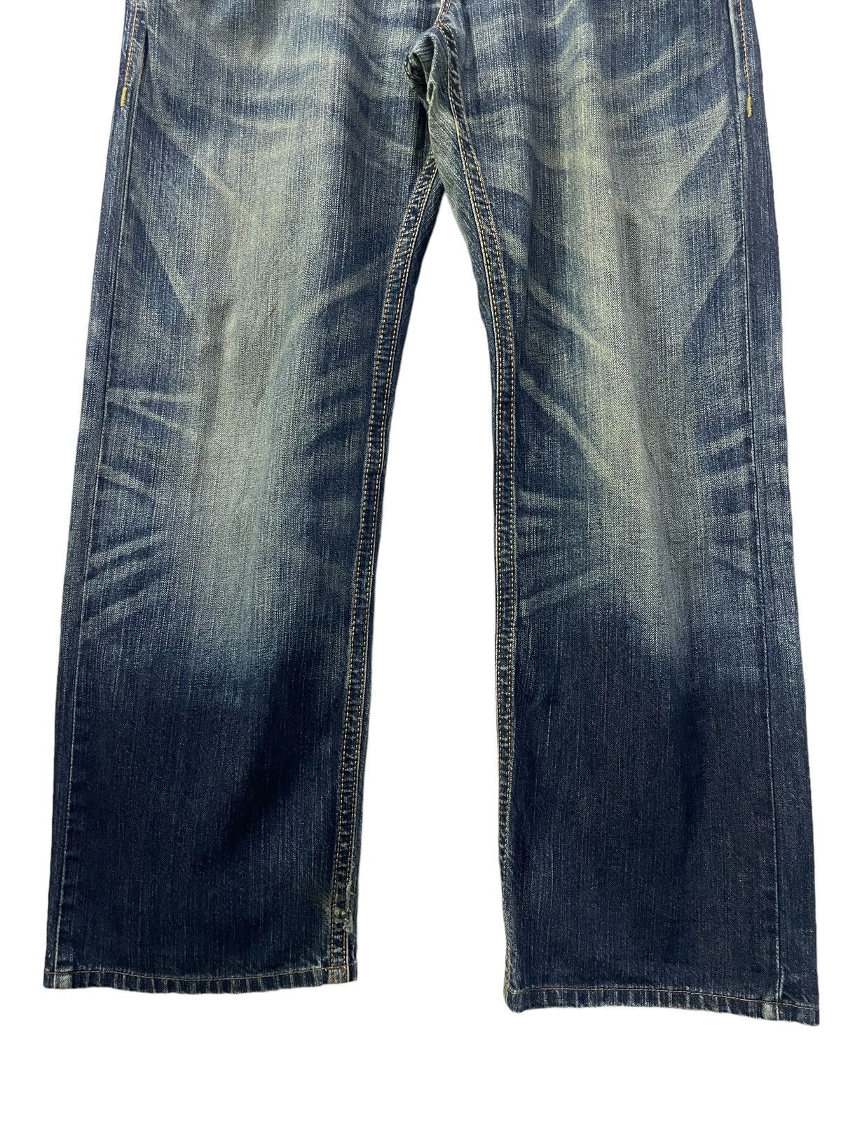 Edwin × Vintage Edwin Japan Exlusive Vintage Straight Cut Suedes trim Jeans Size US 32 / EU 48 - 5 Thumbnail