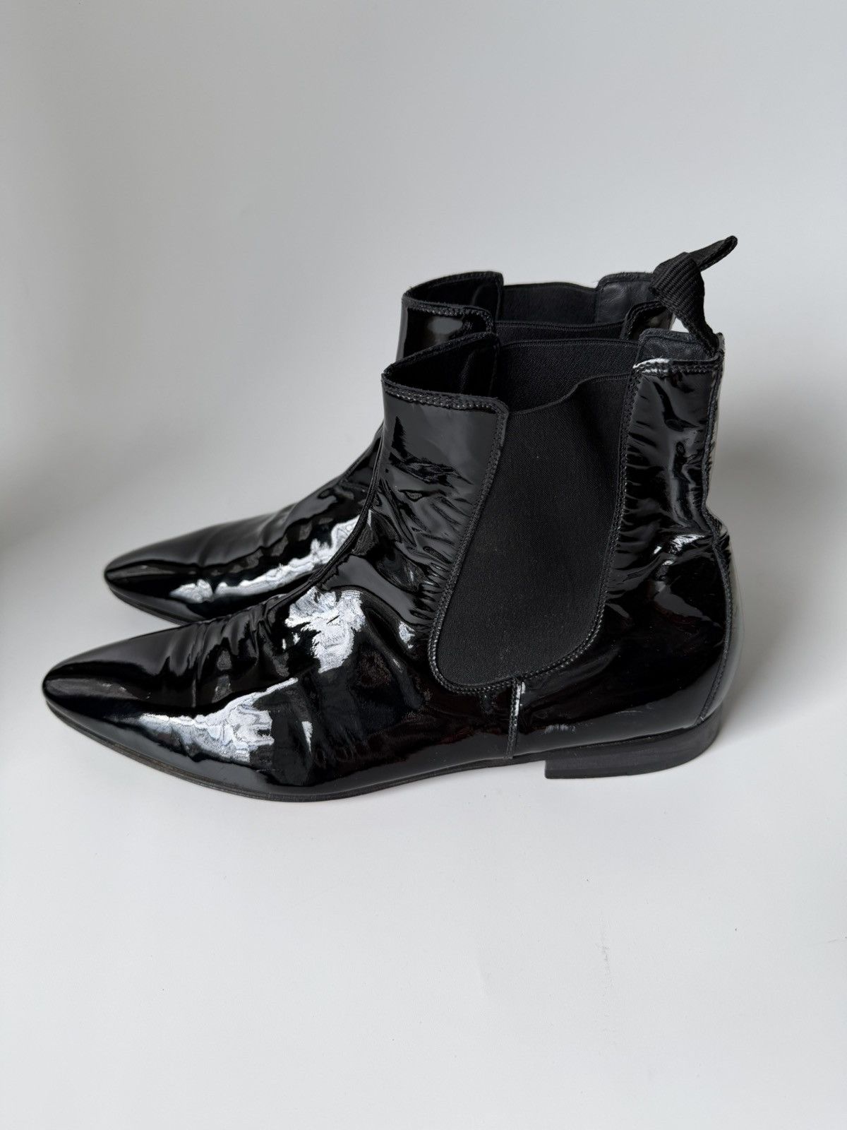 Dolce & Gabbana Dolce & Gabbana men leather chelsea classic ankle boots IT45 Size US 11.5 / EU 44-45 - 5 Thumbnail