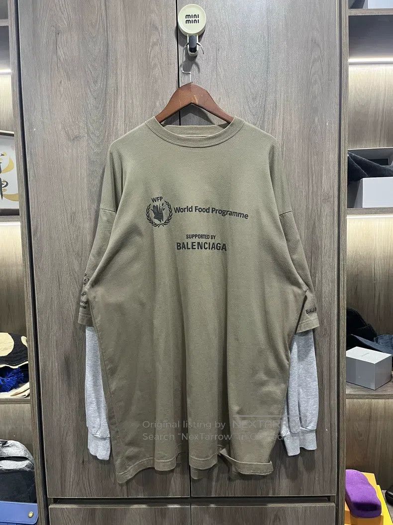 Balenciaga Balenciaga Grain print long sleeve Size US M / EU 48-50 / 2 - 1 Thumbnail