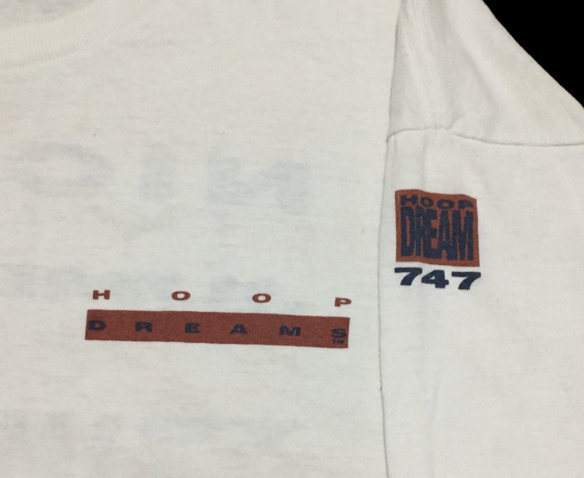 Vintage ‘RARE’ Vintage Hoop Dreams 1995 Documentary Movie Promo Tee Size US XL / EU 56 / 4 - 5 Thumbnail