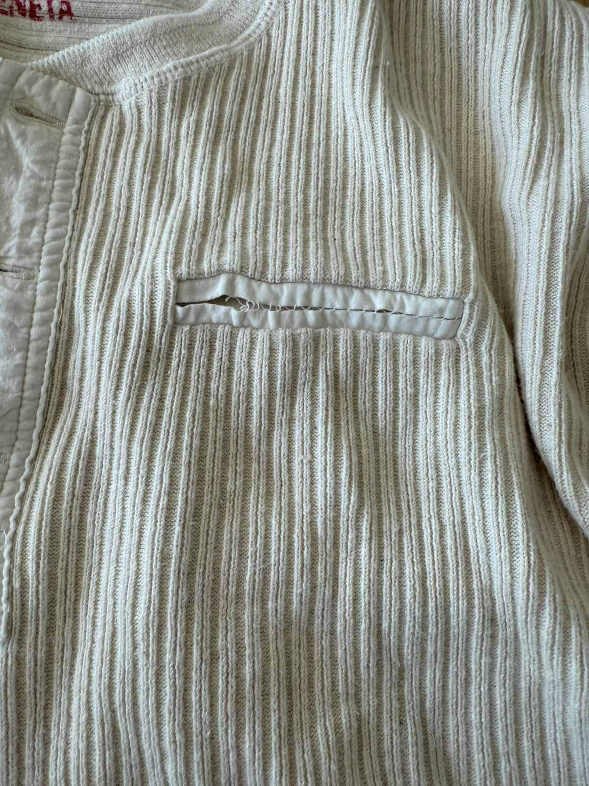 Bottega Veneta Bottega Veneta Cream Knit long sleeves henley Size US M / EU 48-50 / 2 - 3 Thumbnail
