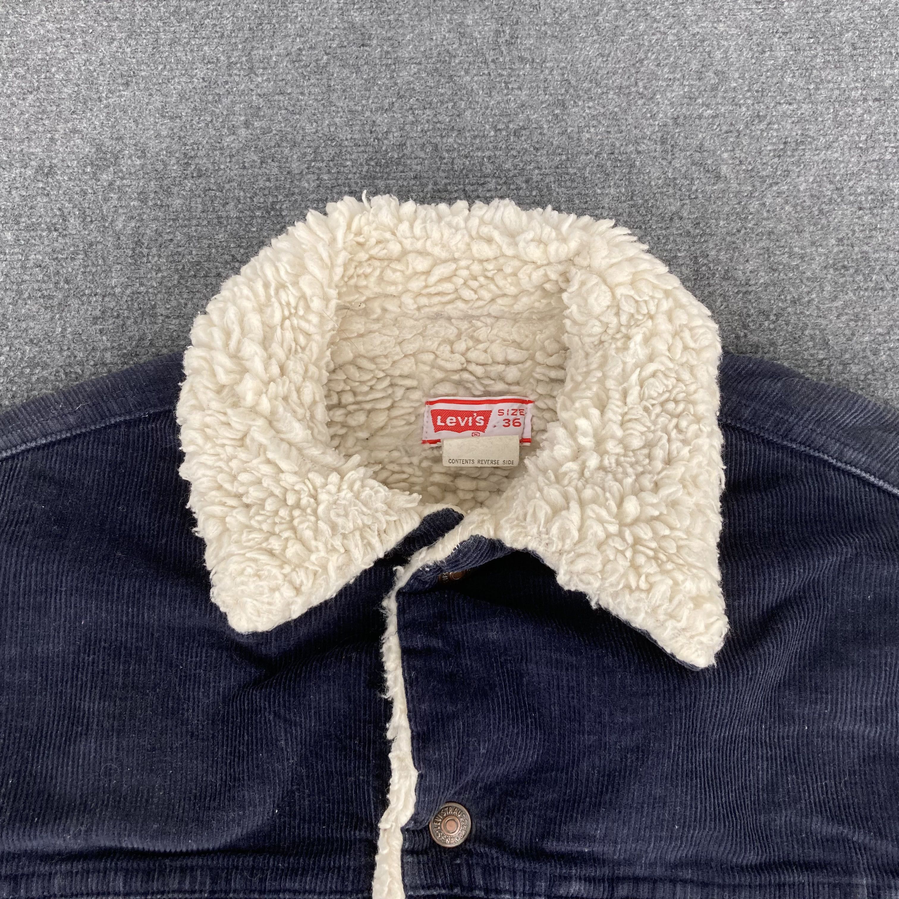 Levi's × Vintage Vtg Levis Sherpa Lined Denim Sz 36 Jacket Size US S / EU 44-46 / 1 - 3 Thumbnail