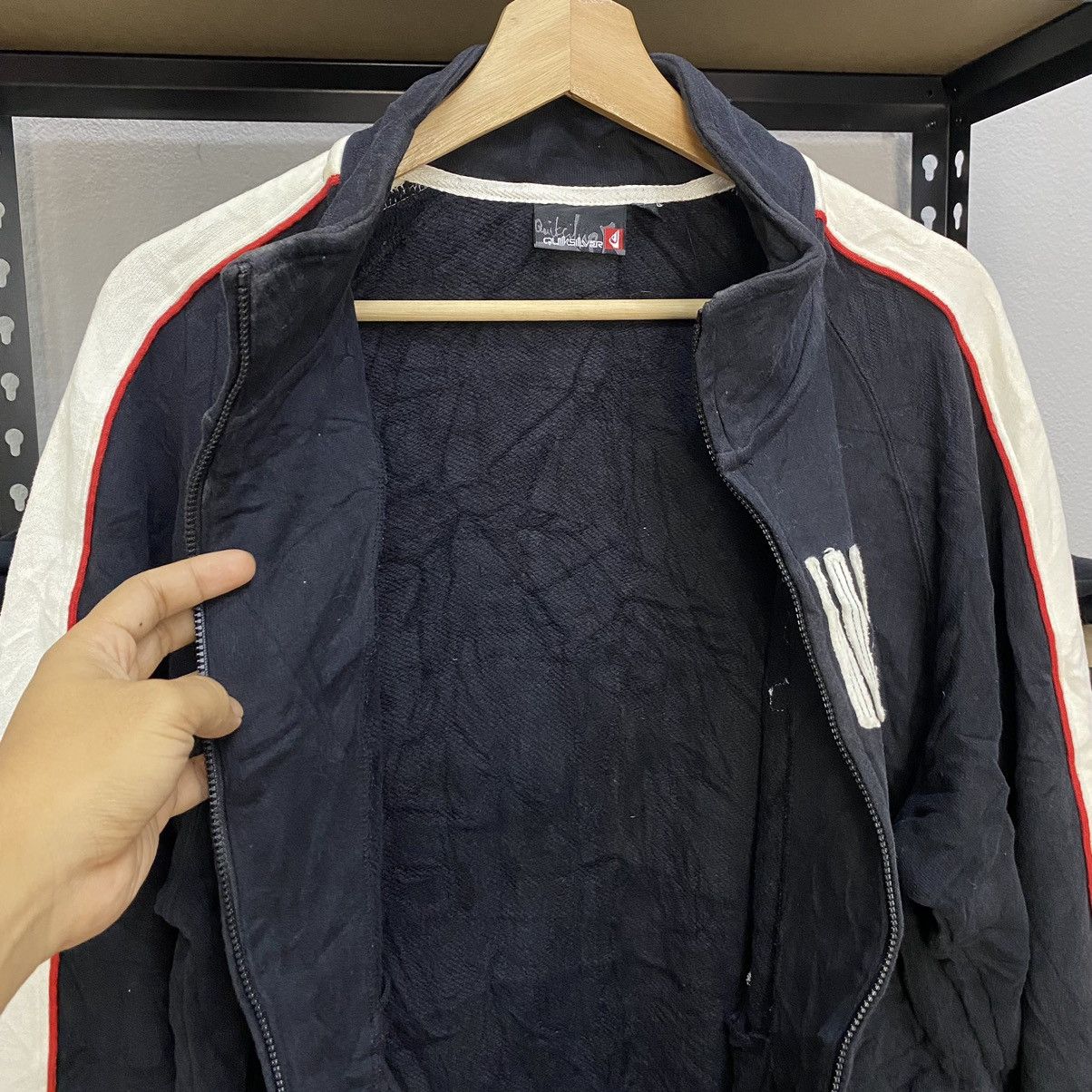 Quiksilver × Vintage Vintage Quiksilver Surfboarding Skate Embroidery Sweatshirt❗️ Size US M / EU 48-50 / 2 - 6 Thumbnail