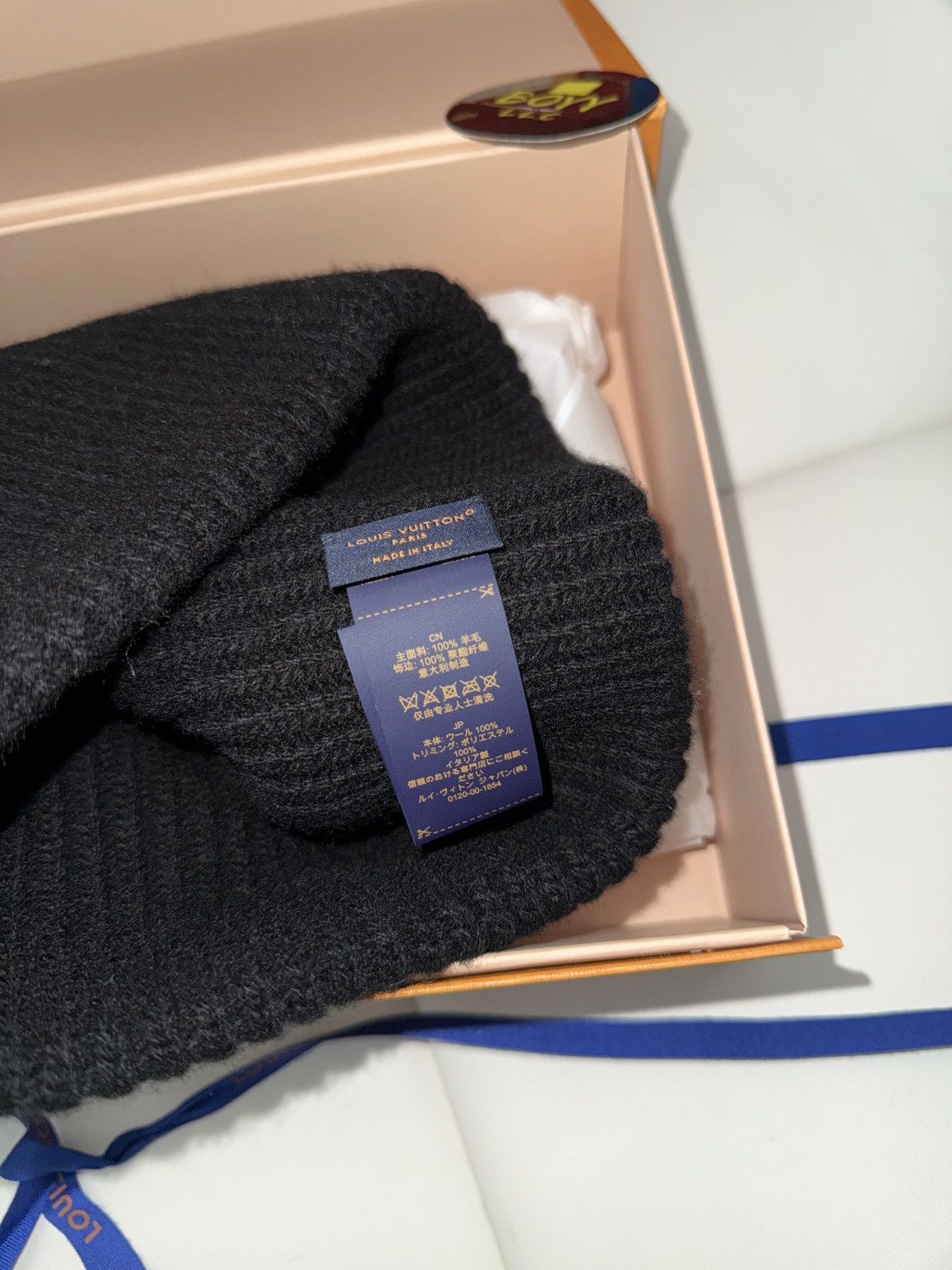Louis Vuitton Louis vuitton wool logo beanie Size ONE SIZE - 3 Thumbnail
