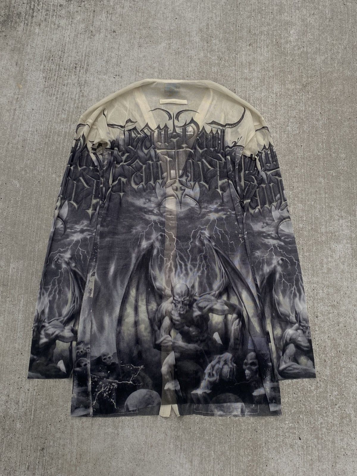 Jean Paul Gaultier Jean Paul gaultier satan mesh button up Size US M / EU 48-50 / 2 - 2 Thumbnail