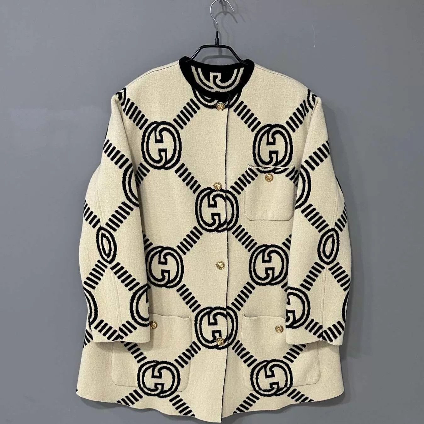 Gucci GUCCI double-faced GG overcoat XXS Size XXS / US 00 / IT 34 - 4 Thumbnail