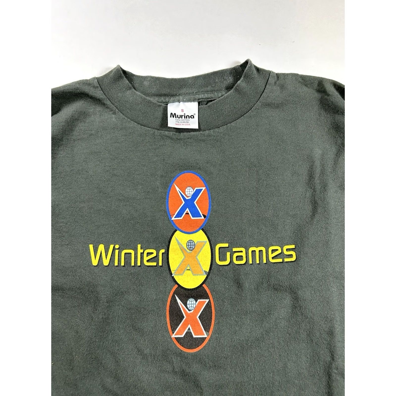 Vintage VINTAGE Winter X Games 2001 Mount Snow Vermont Long Sleeve T Shirt Small Green Mens XS- Regular? Size US S / EU 44-46 / 1 - 3 Thumbnail