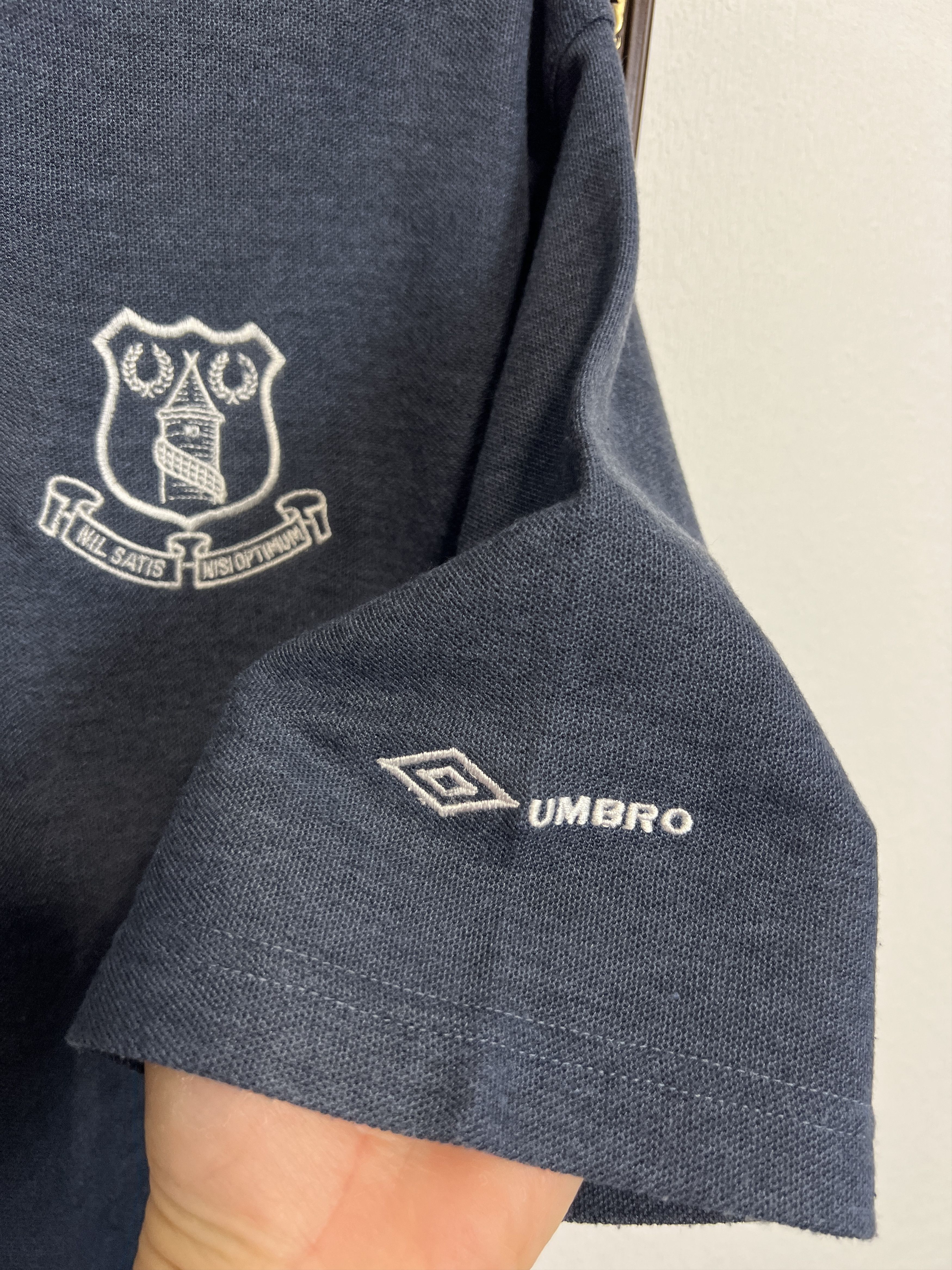 Umbro Vintage Everton Football Polo Shirt Soccer Jersey Trikot Size US M / EU 48-50 / 2 - 4 Thumbnail