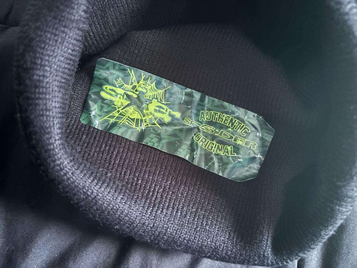 Sp5der Sp5der Black Beanie Size ONE SIZE - 3 Thumbnail