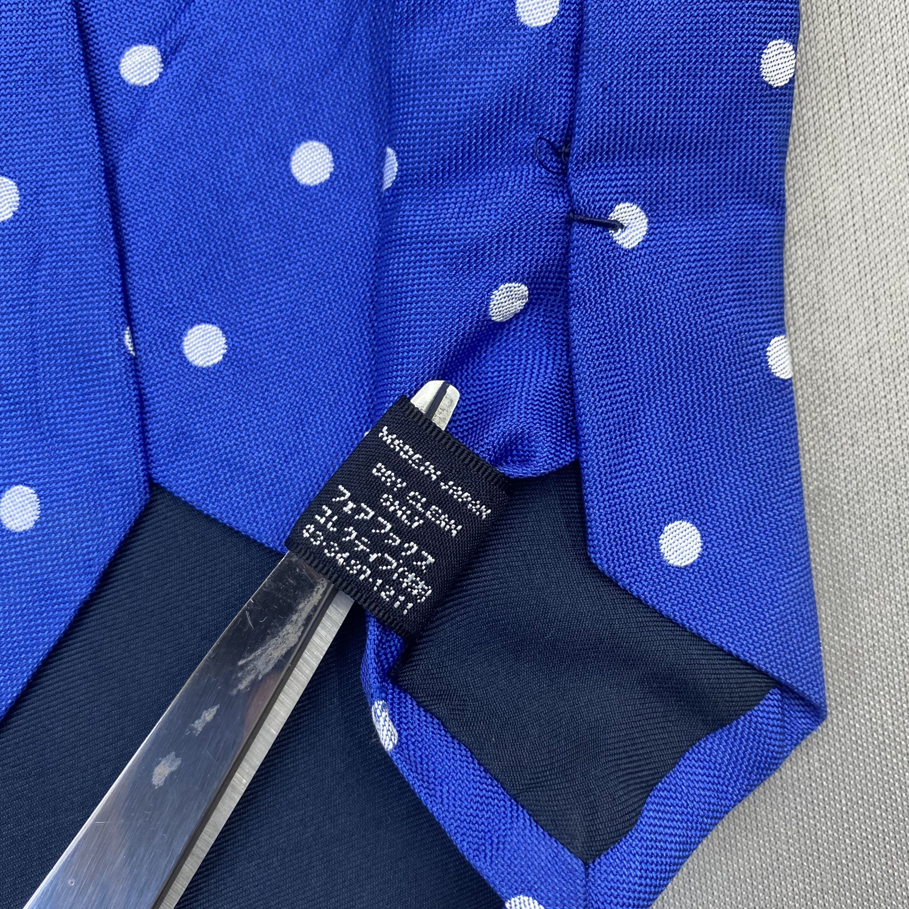 Drake's Vintage Drakes SILK Necktie Cravate Pure Silk Neck Tie Size ONE SIZE - 7 Thumbnail