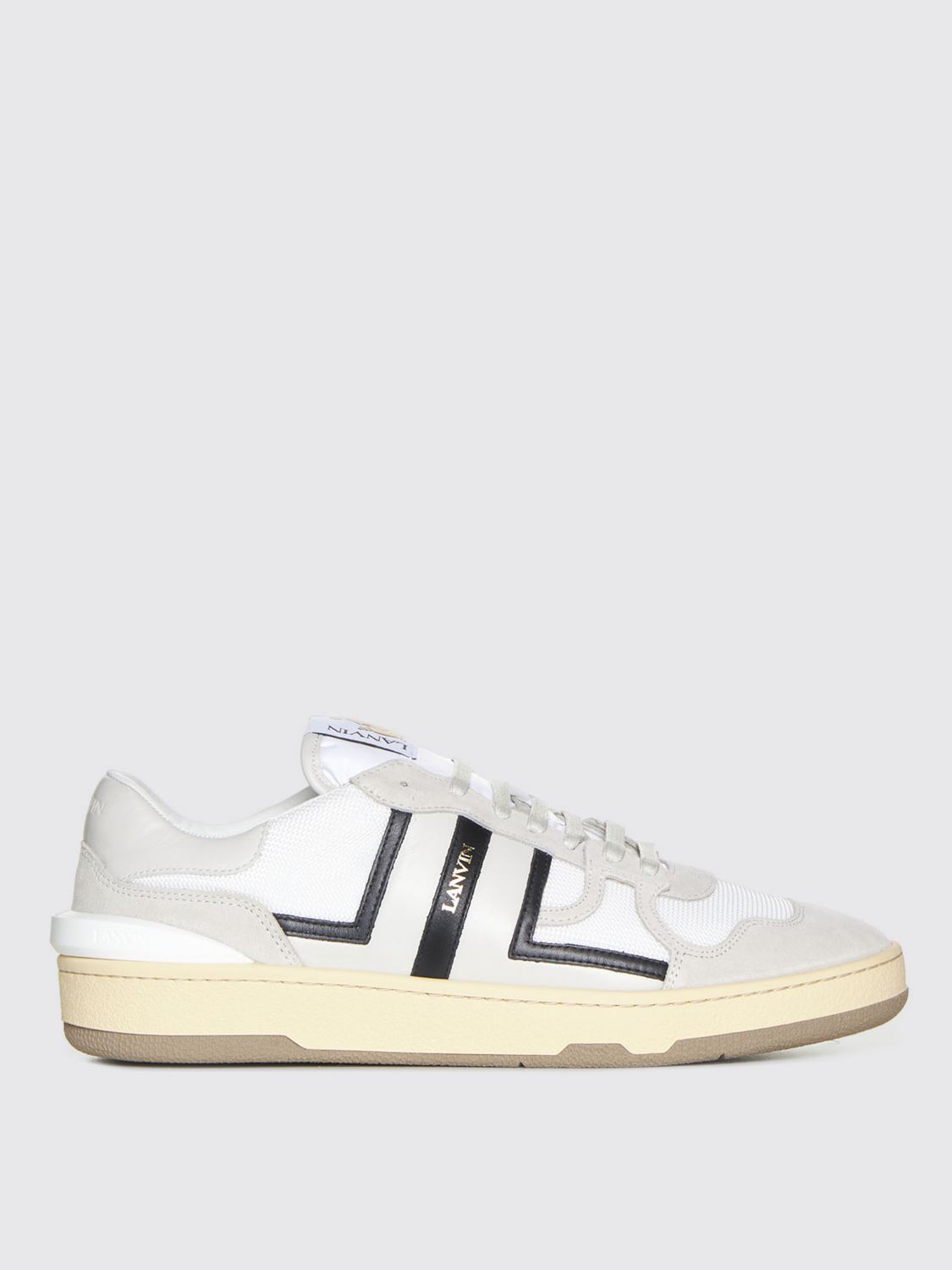 image of Lanvin Sneakers Men Black (Size 9)