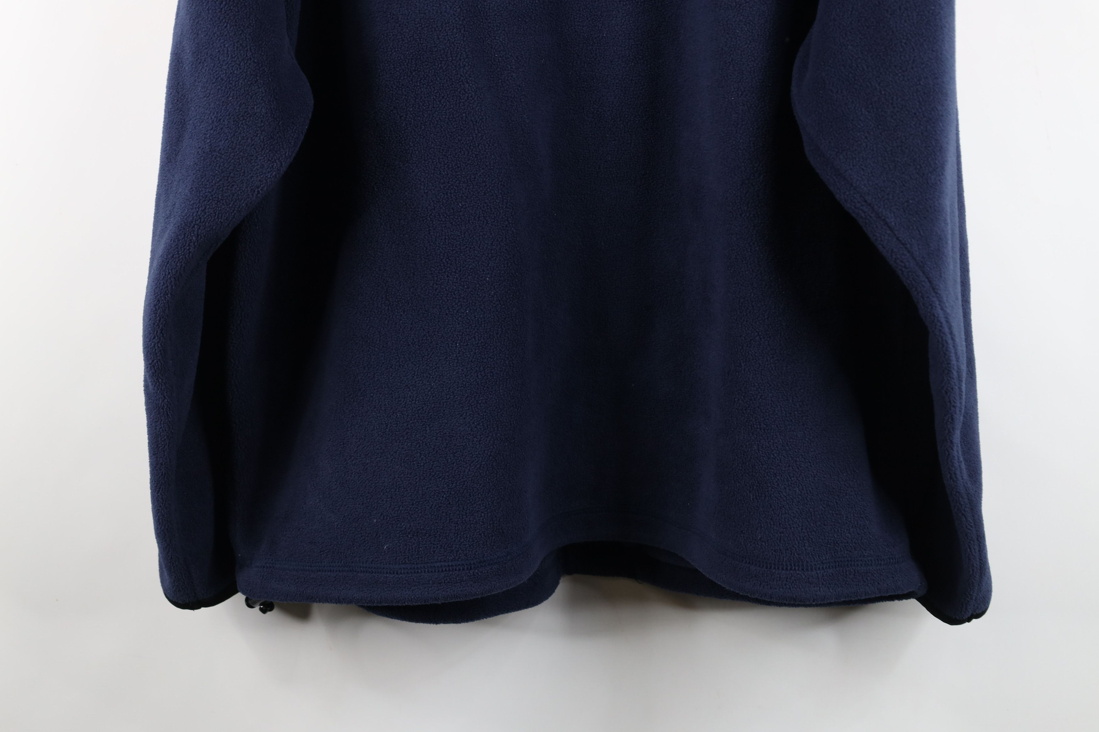 Reebok Vintage 90s Y2K Reebok Logo Fleece Full Zip Jacket Blue Size US L / EU 52-54 / 3 - 15 Thumbnail