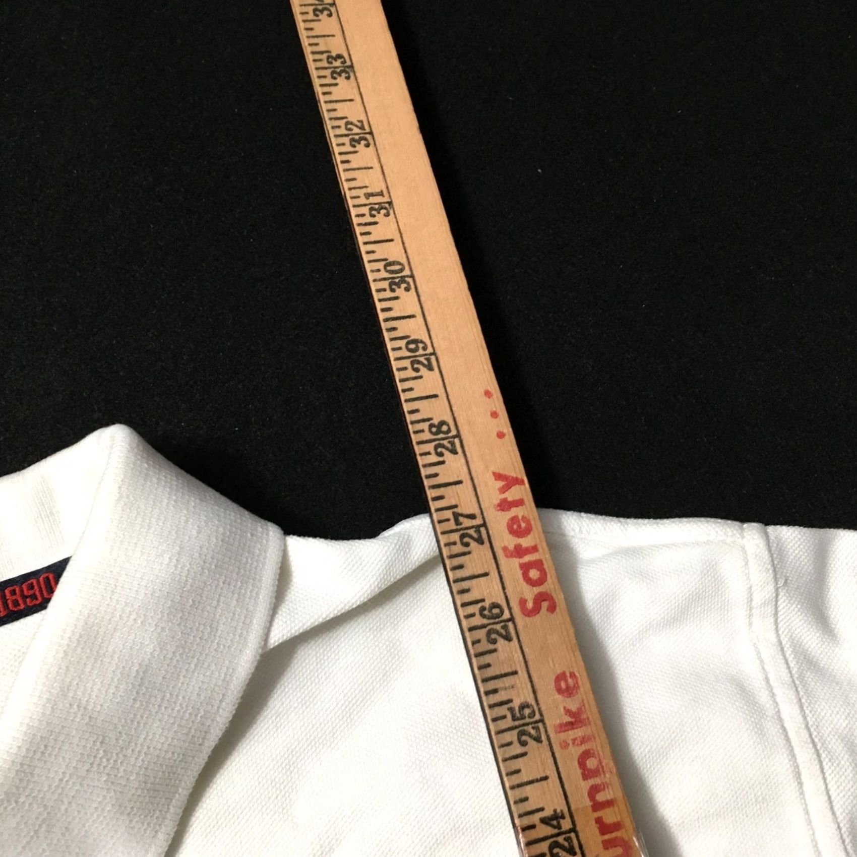 U.S. Polo Assn. US Polo Assn. Men's Polo Shirt L White 100% Cotton Short Sleeve Logo Striped Casual Vintage: No Size US L / EU 52-54 / 3 - 6 Thumbnail
