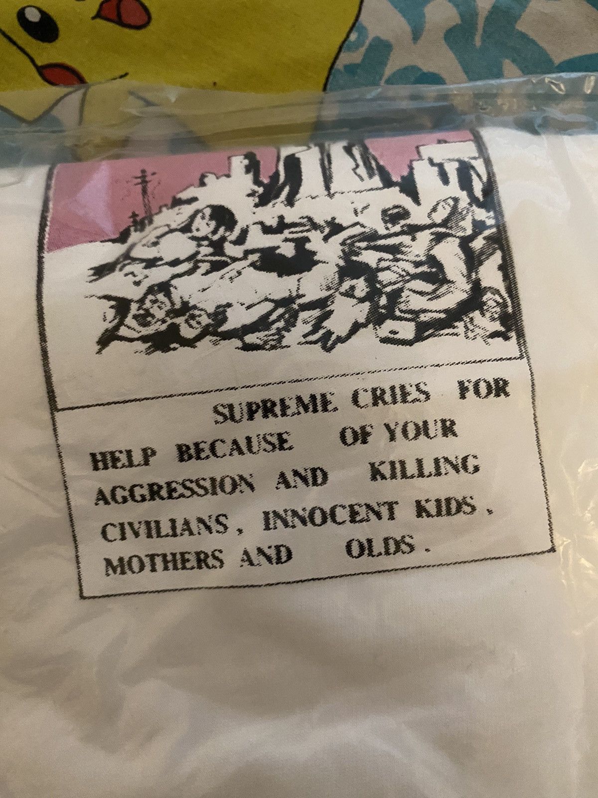 Supreme Supreme Liberty Tee White Size Large Size US L / EU 52-54 / 3 - 7 Thumbnail