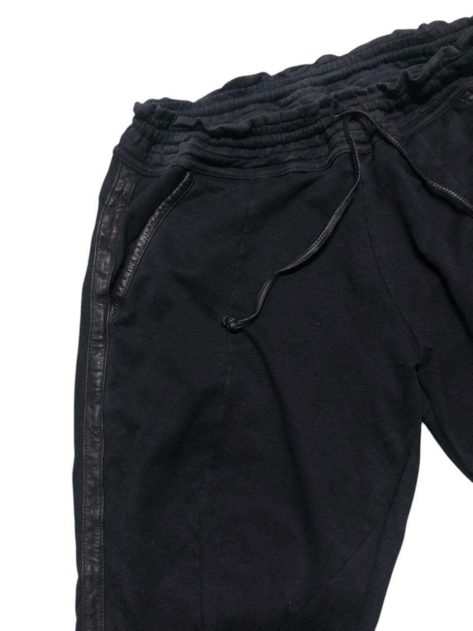 KMRii KMRII 3/4 Joggers Pant Leather Part Rare Design Size US 31 - 3 Thumbnail