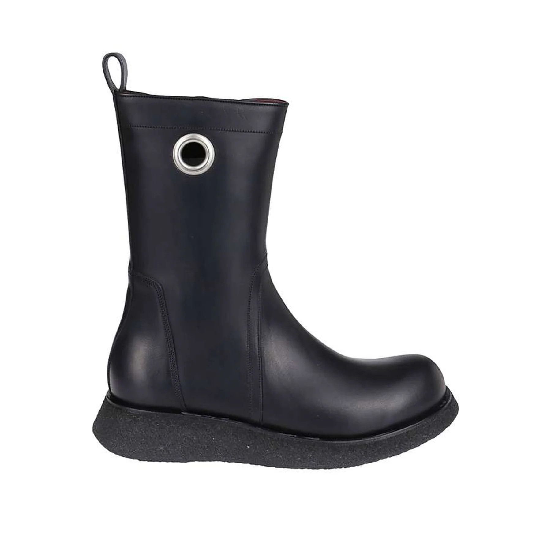 image of Rick Owens O1Koa1R0923 Creepers Boots In Black, Men's (Size 11)