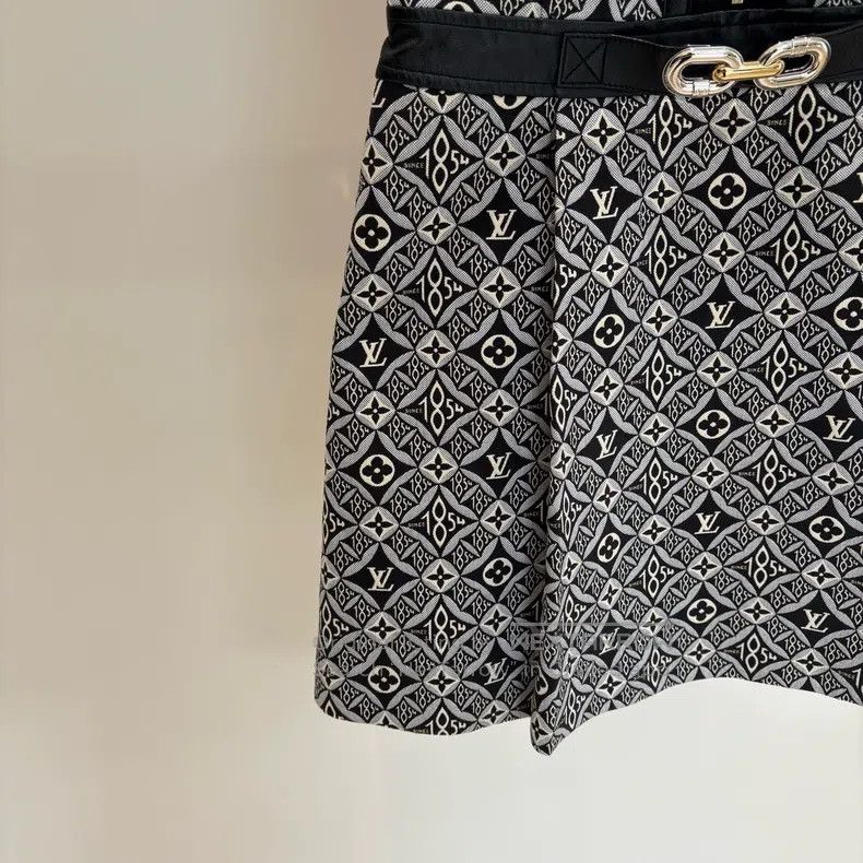 Louis Vuitton Louis Vuitton 1854 presbyopic full print patchwork dress Size XS / US 0-2 / IT 36-38 - 5 Thumbnail