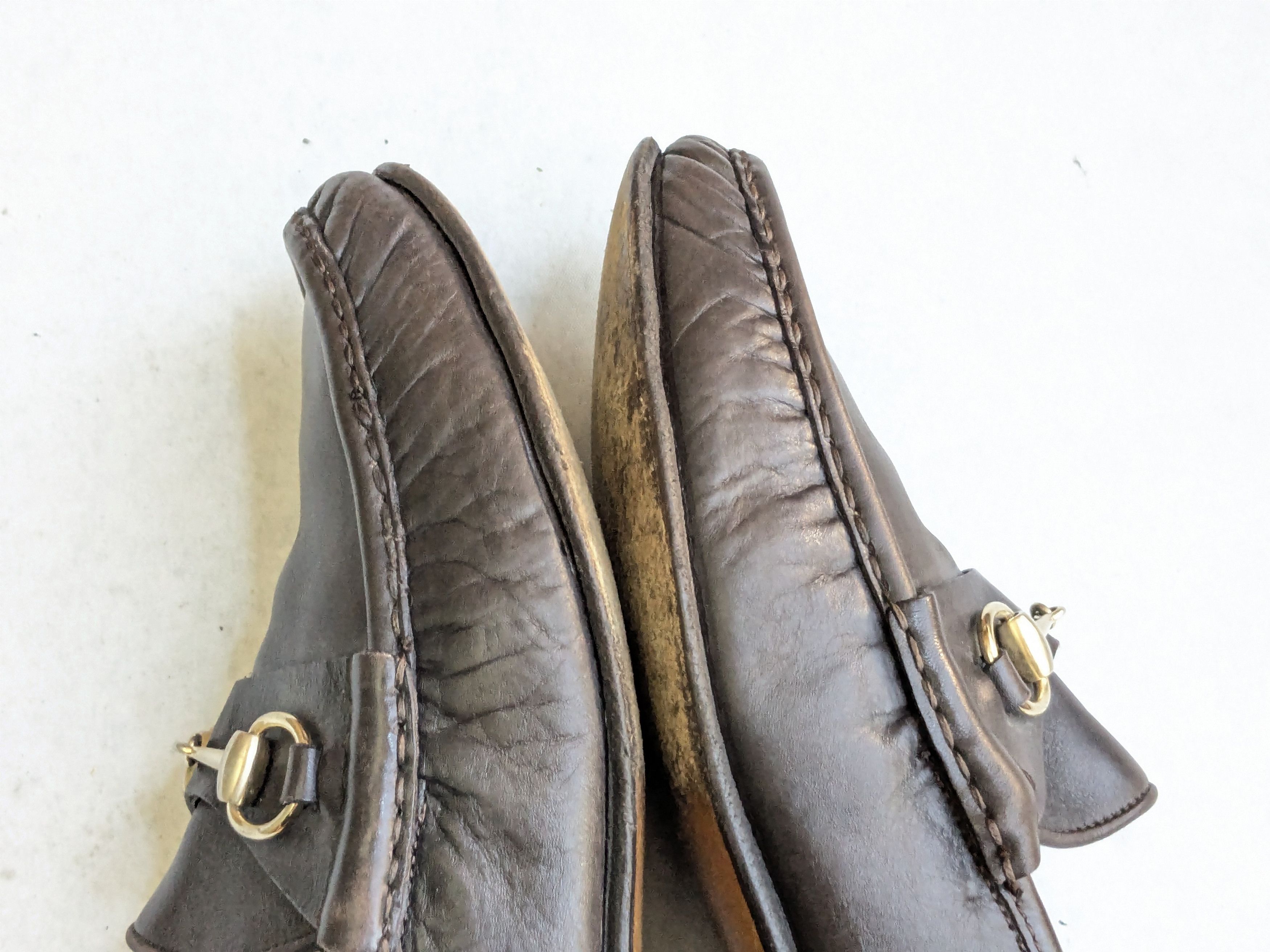 Gucci Gucci Horsebit Loafers Brown 10 Leather Size US 10 / EU 43 - 5 Thumbnail