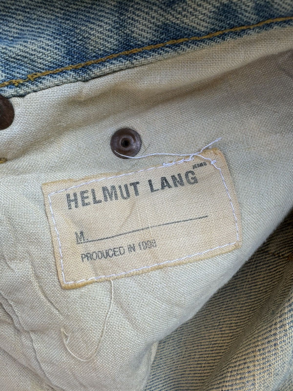 Helmut Lang Vintage 1998 Helmut Lang Jeans Size US 32 / EU 48 - 4 Thumbnail